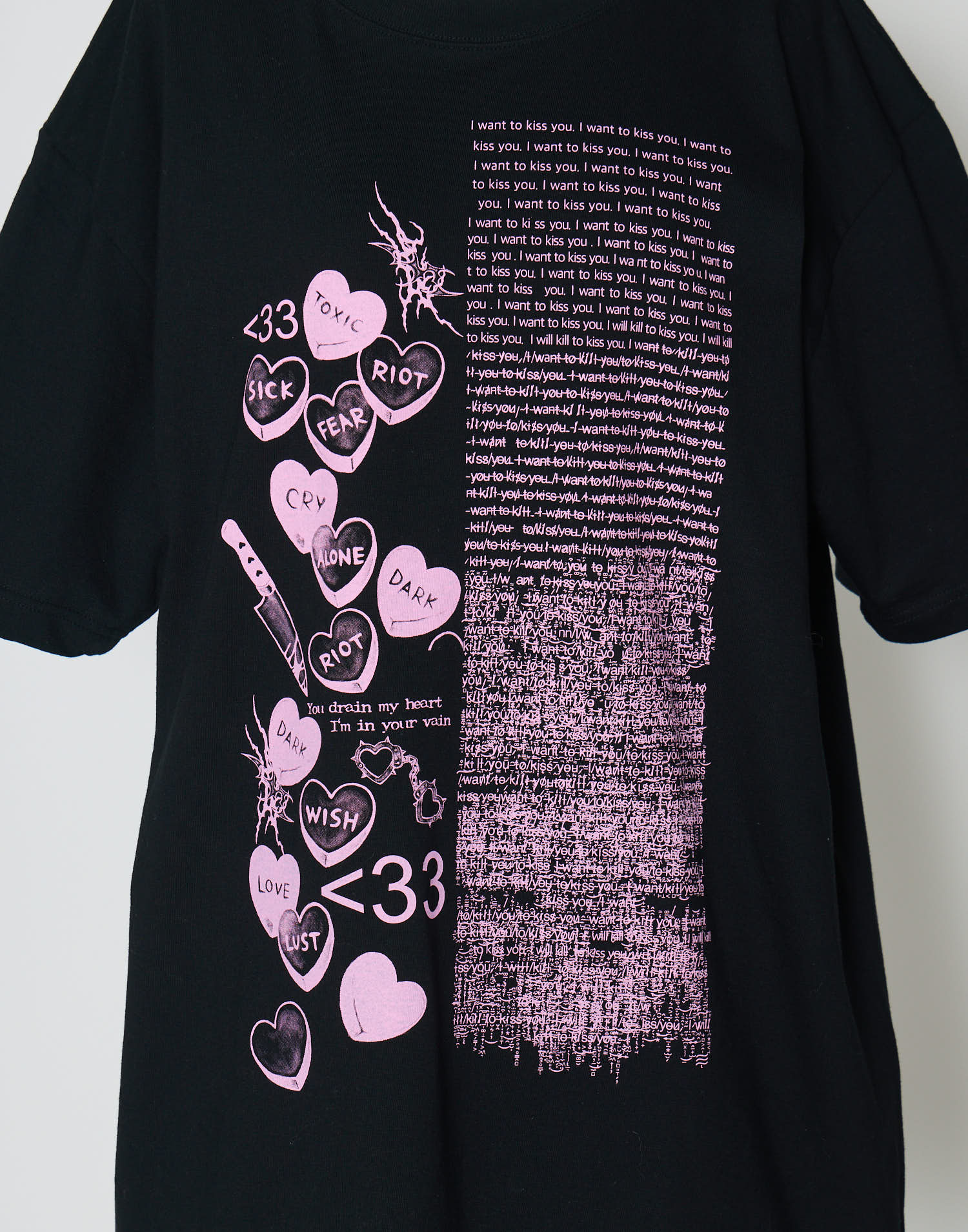 Full of illustration T-shirt – AVENCHUMU （アバンチュウム）