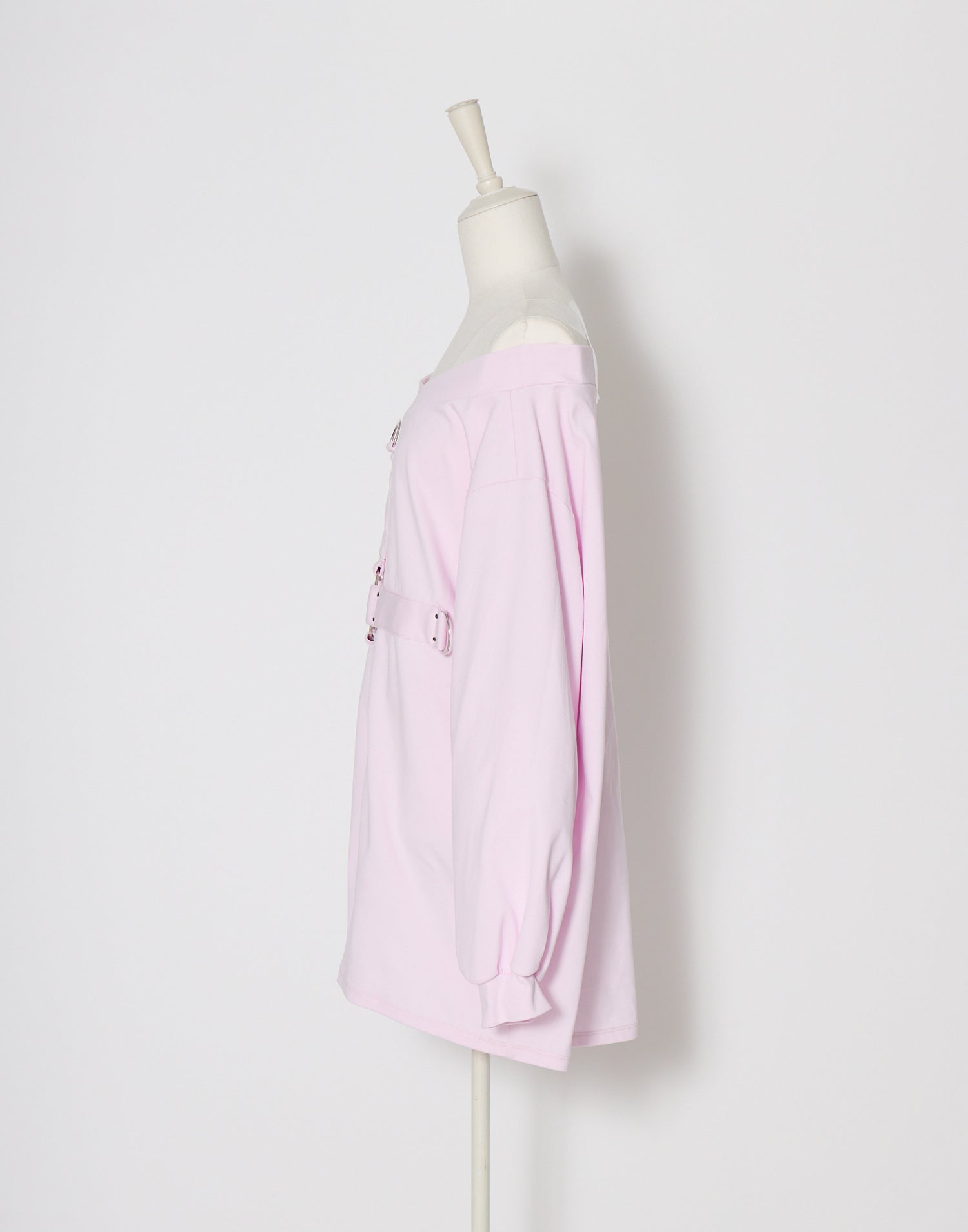Front cross long sleeve T-shirt – AVENCHUMU （アバンチュウム）