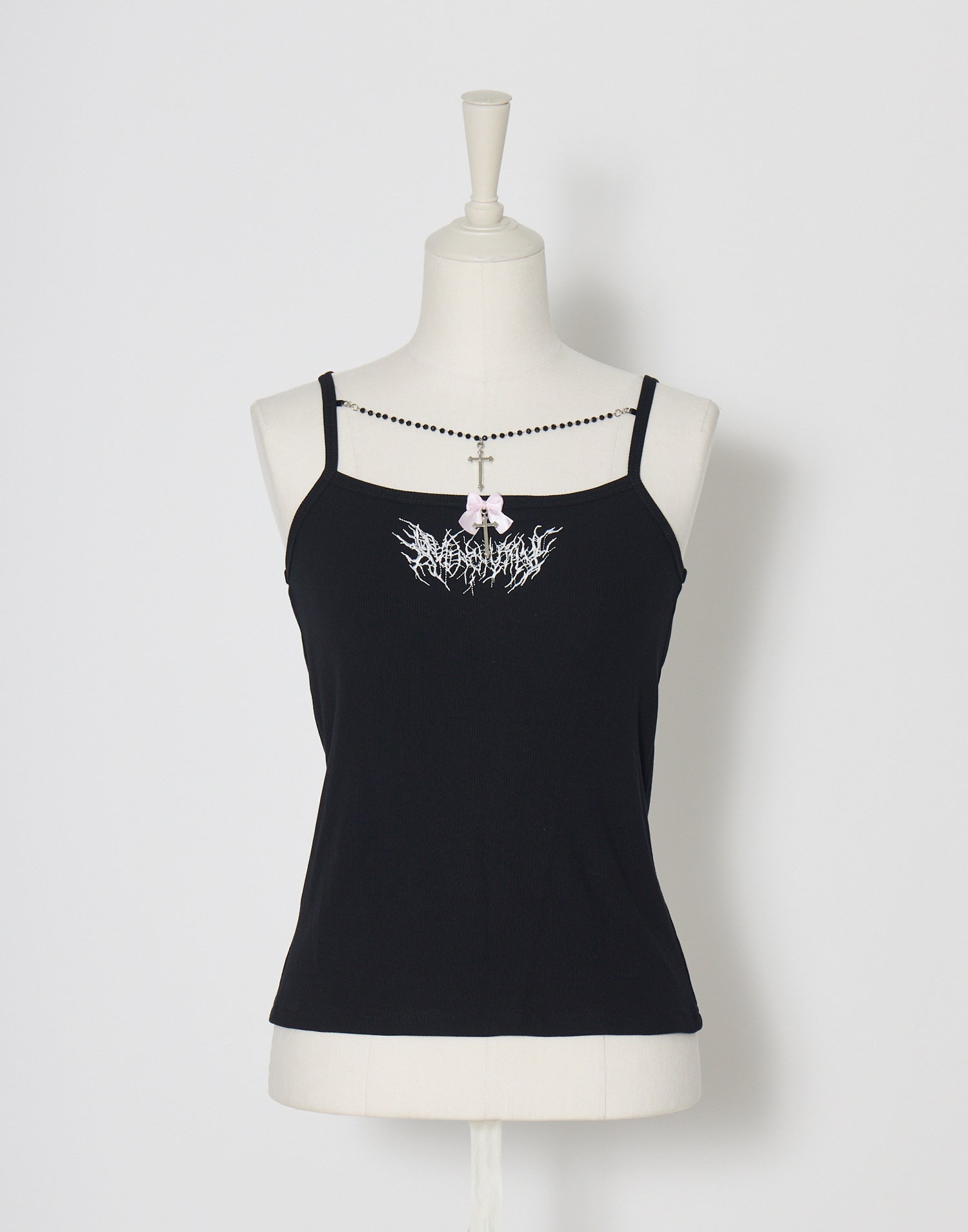 Double cross charm camisole – AVENCHUMU （アバンチュウム）