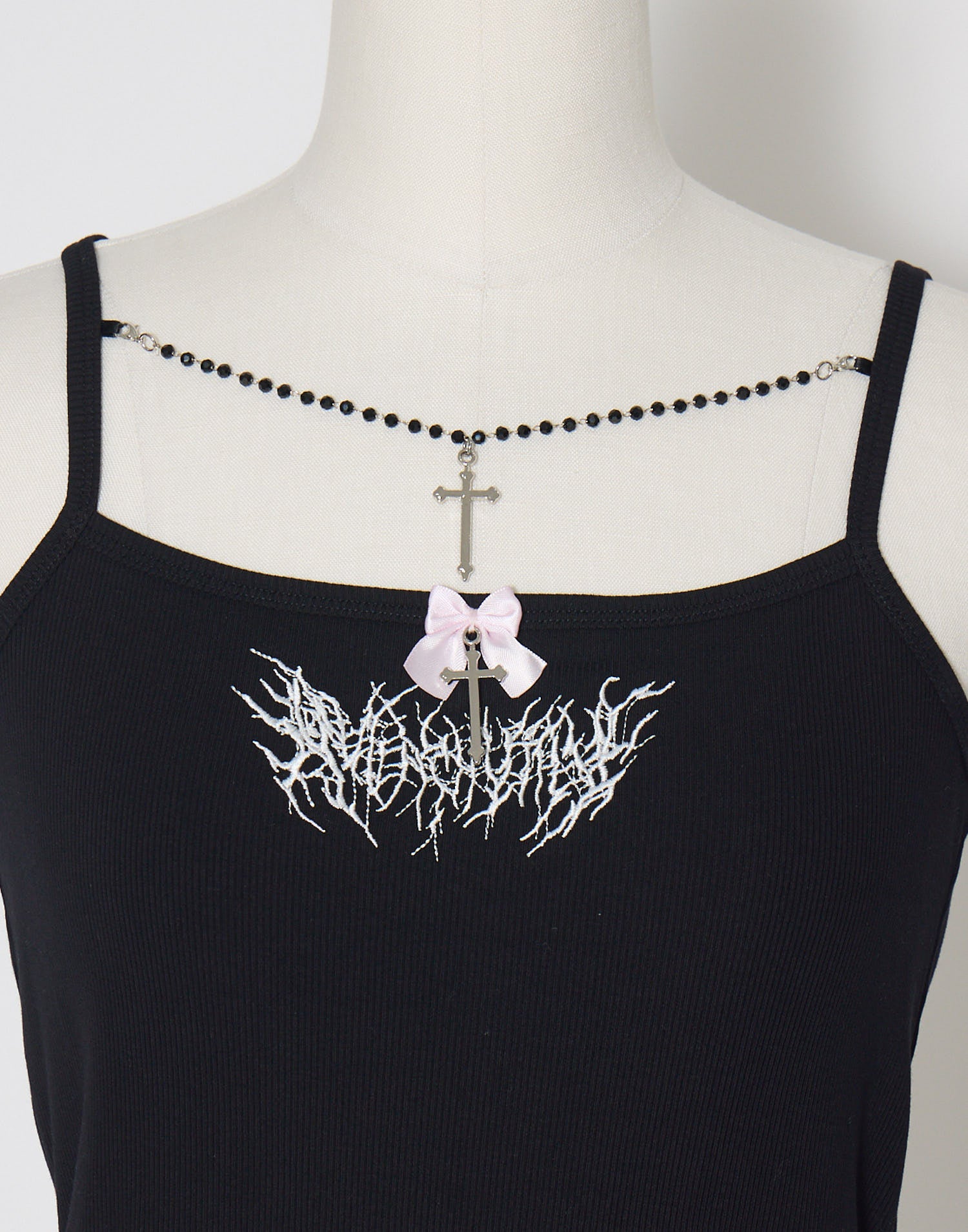 Double cross charm camisole – AVENCHUMU （アバンチュウム）