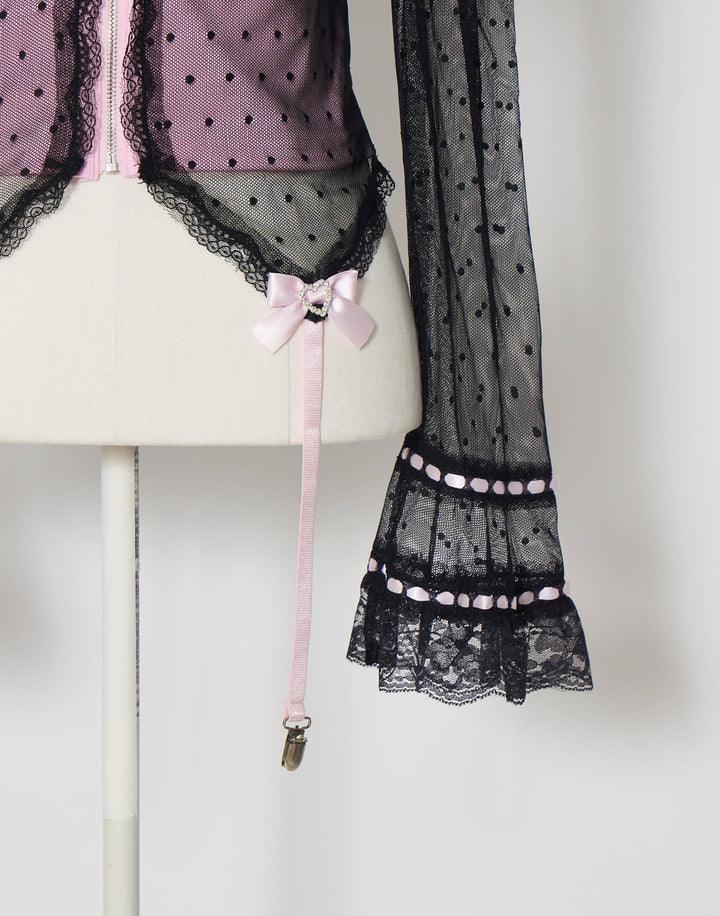Race & frill zip foodie – AVENCHUMU （アバンチュウム）