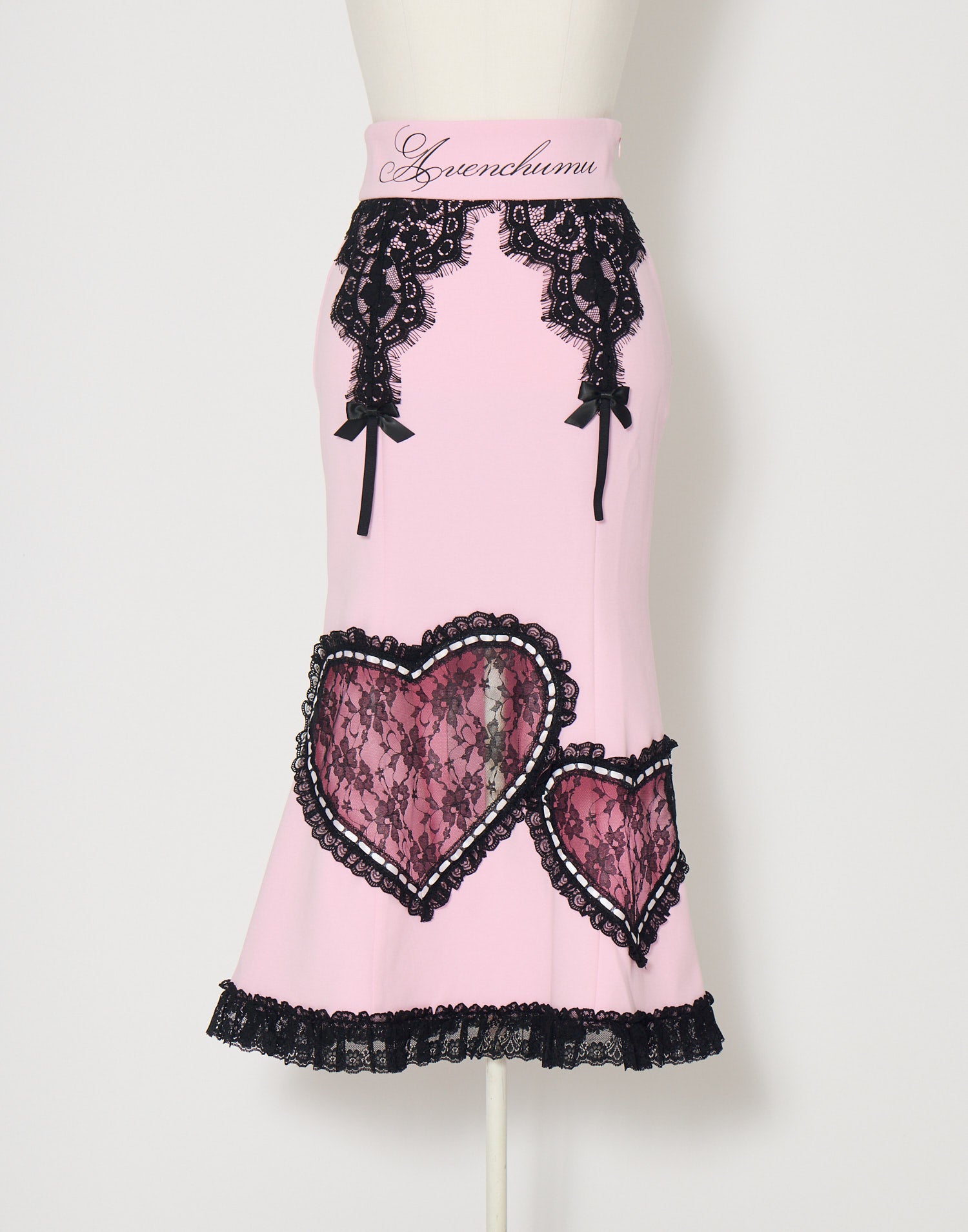 Race hearts garter long skirt – AVENCHUMU （アバンチュウム）