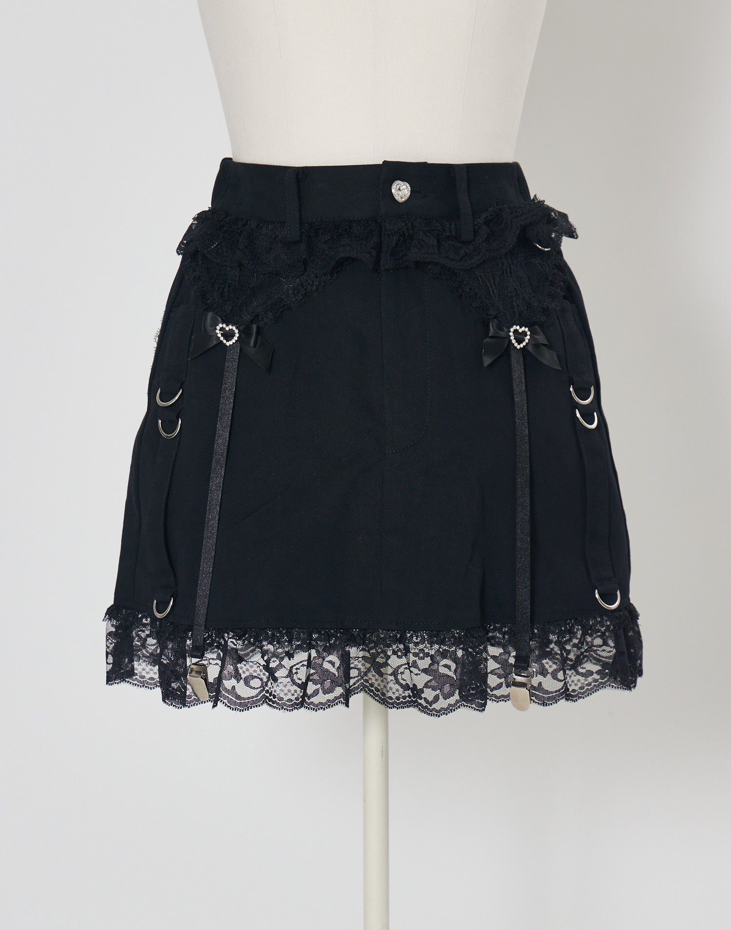 AVENCHUMU DimMoire garter belt スカート 黒黒 AVENCHUMU DimMoire garter belt スカート 黒黒