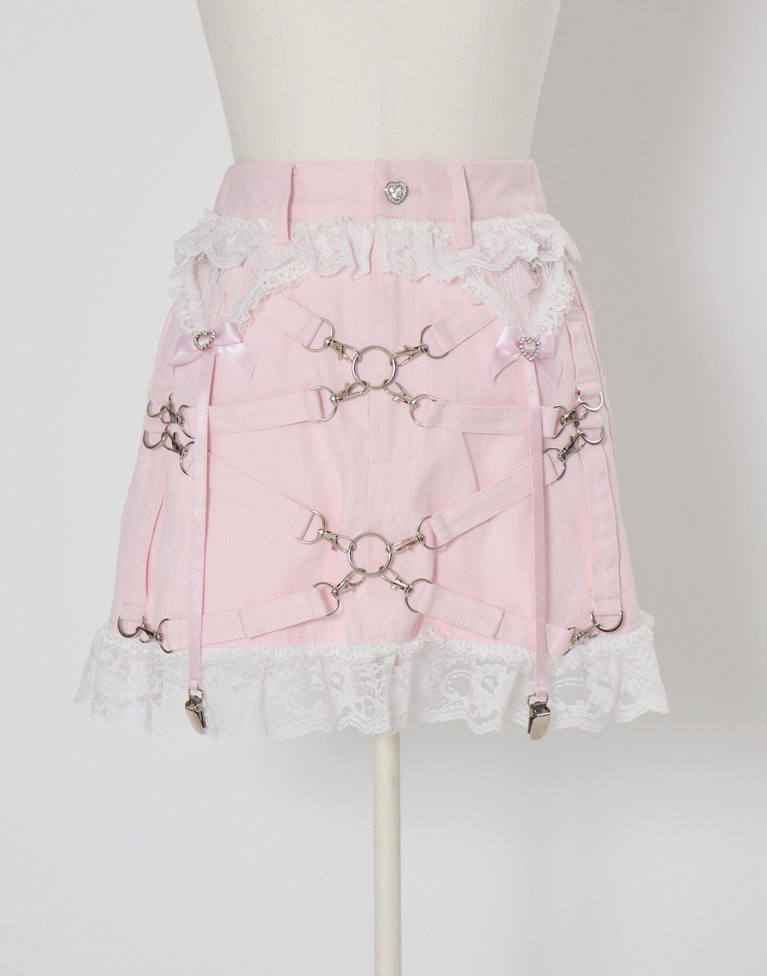 Garter & Harness lace mini skirt – AVENCHUMU （アバンチュウム）