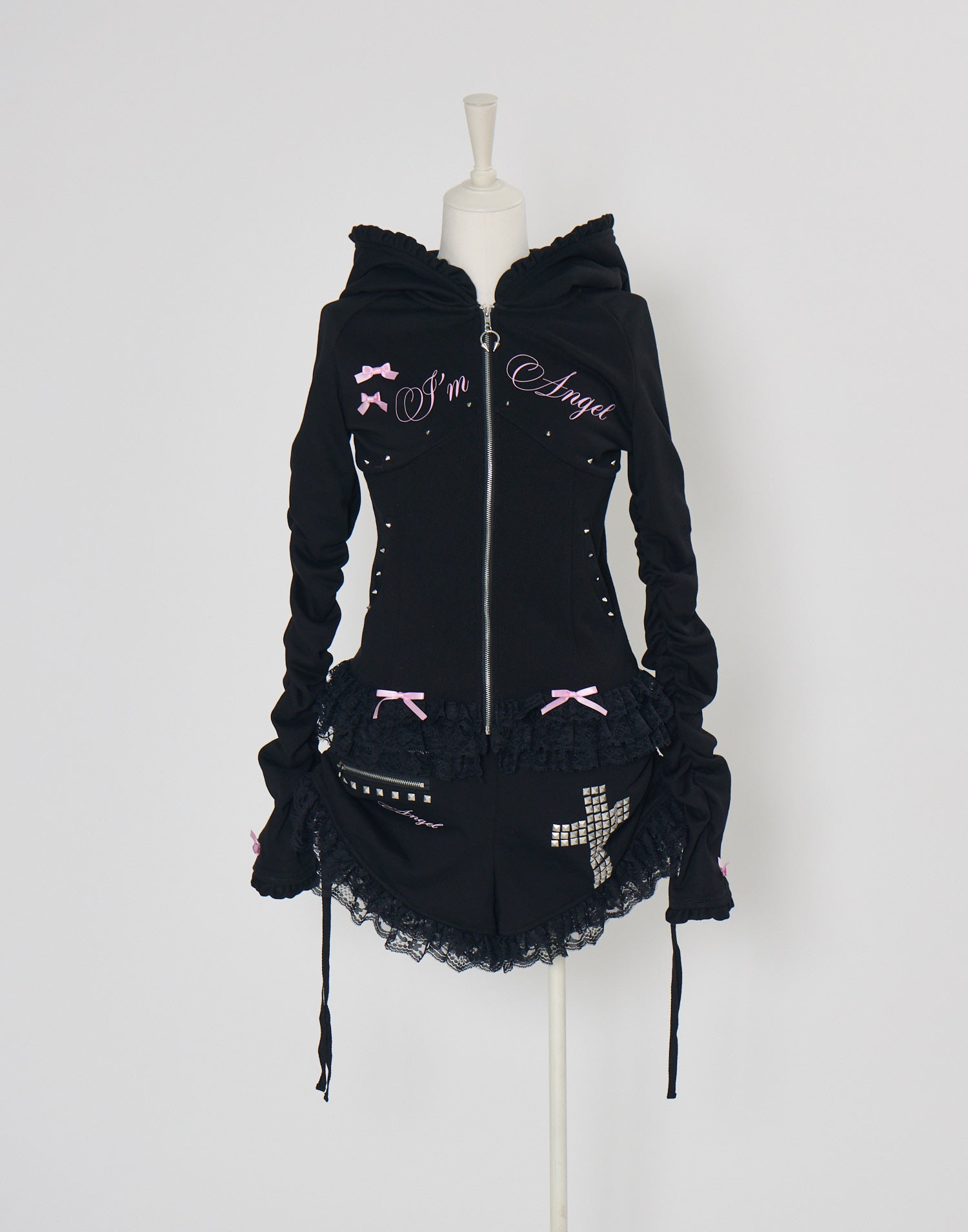 トップス I'm Angel frill zip foodie avenchumu I'm Angel frill zip foodie – AVENCHUMU （アバンチュウム）