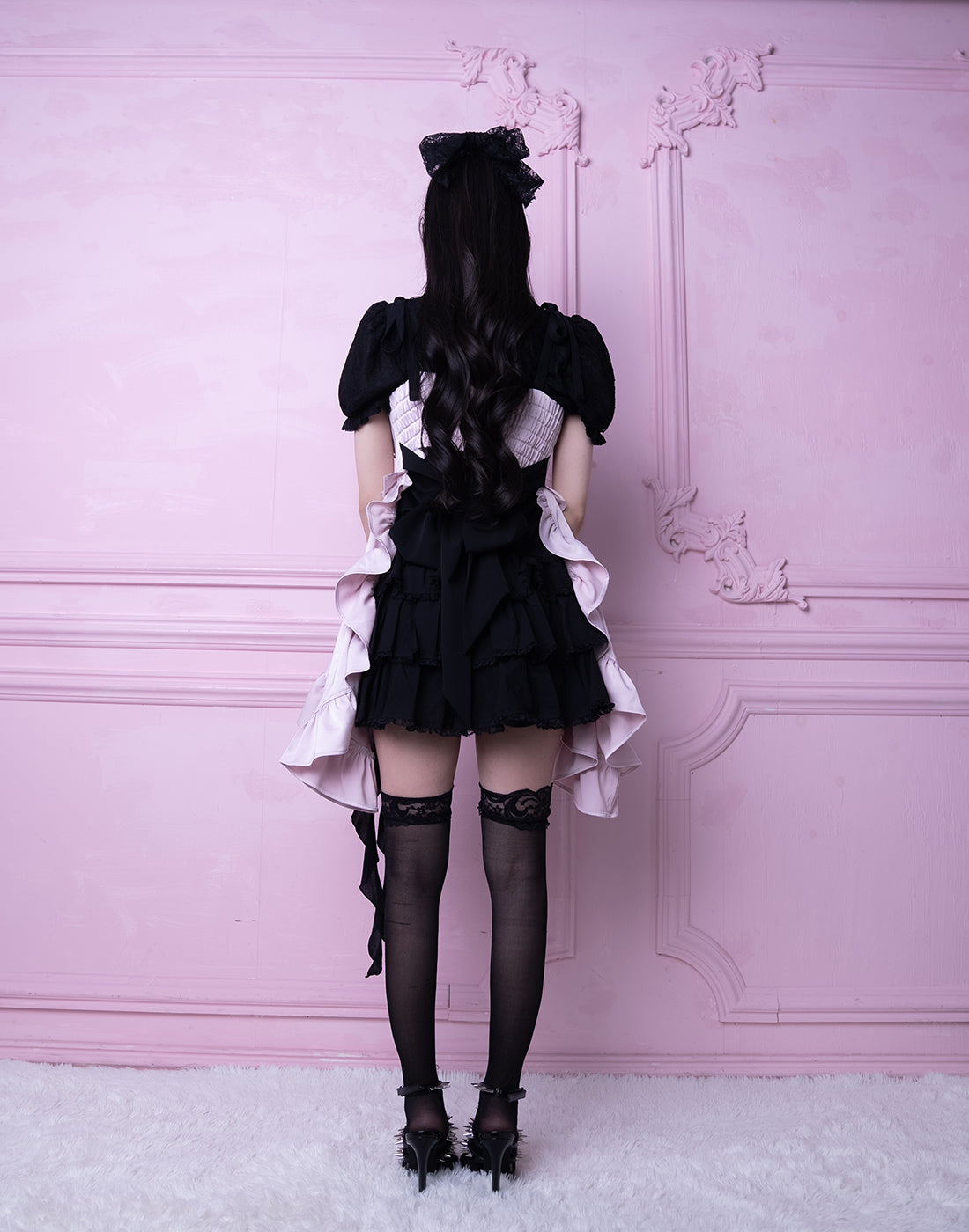 トップス AVENCHUMU Zip heart & chain ruffle gilet Zip heart ＆ chain ruffle gilet – AVENCHUMU （アバンチュウム）