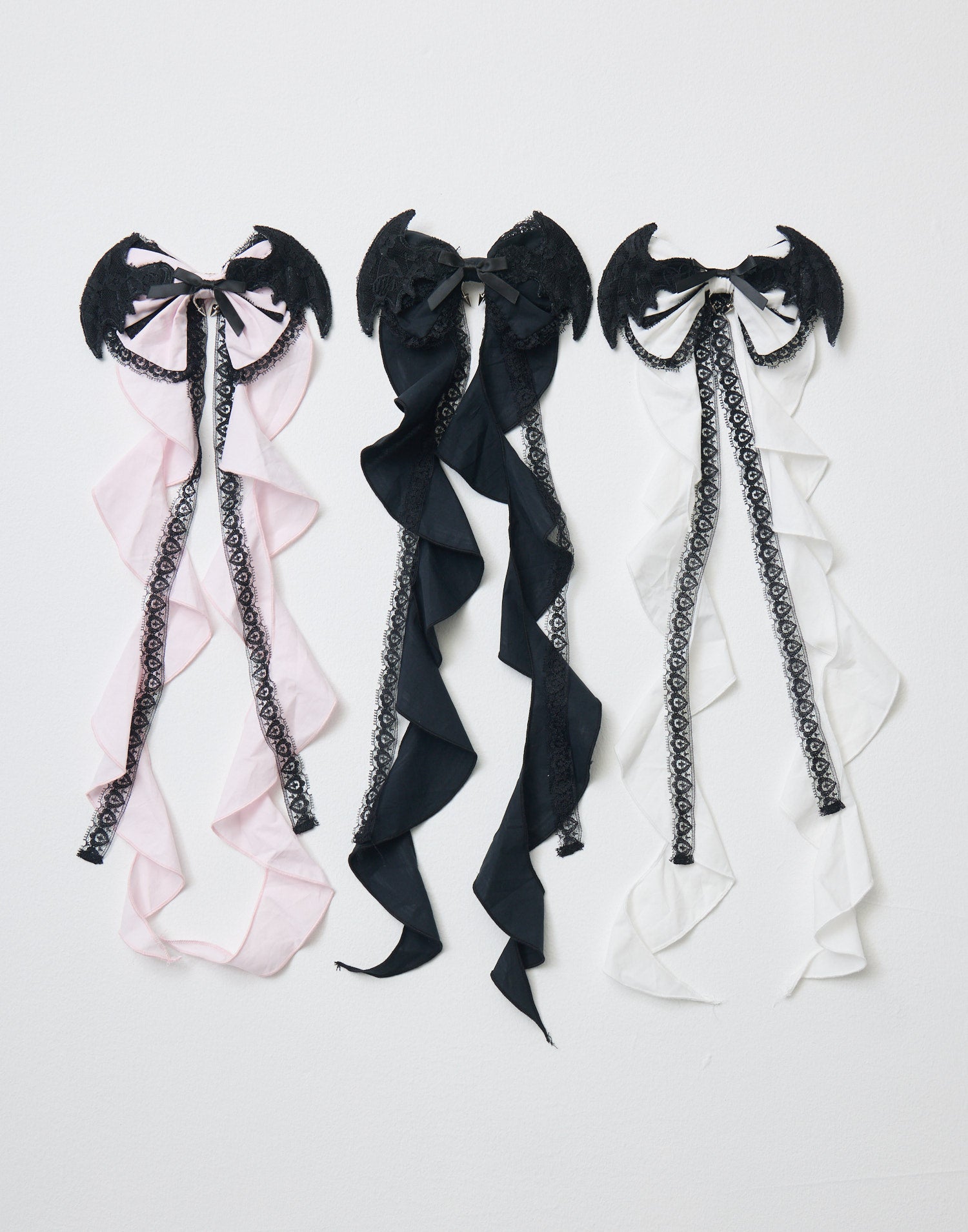 Devil ribbon lace headdress – AVENCHUMU （アバンチュウム）