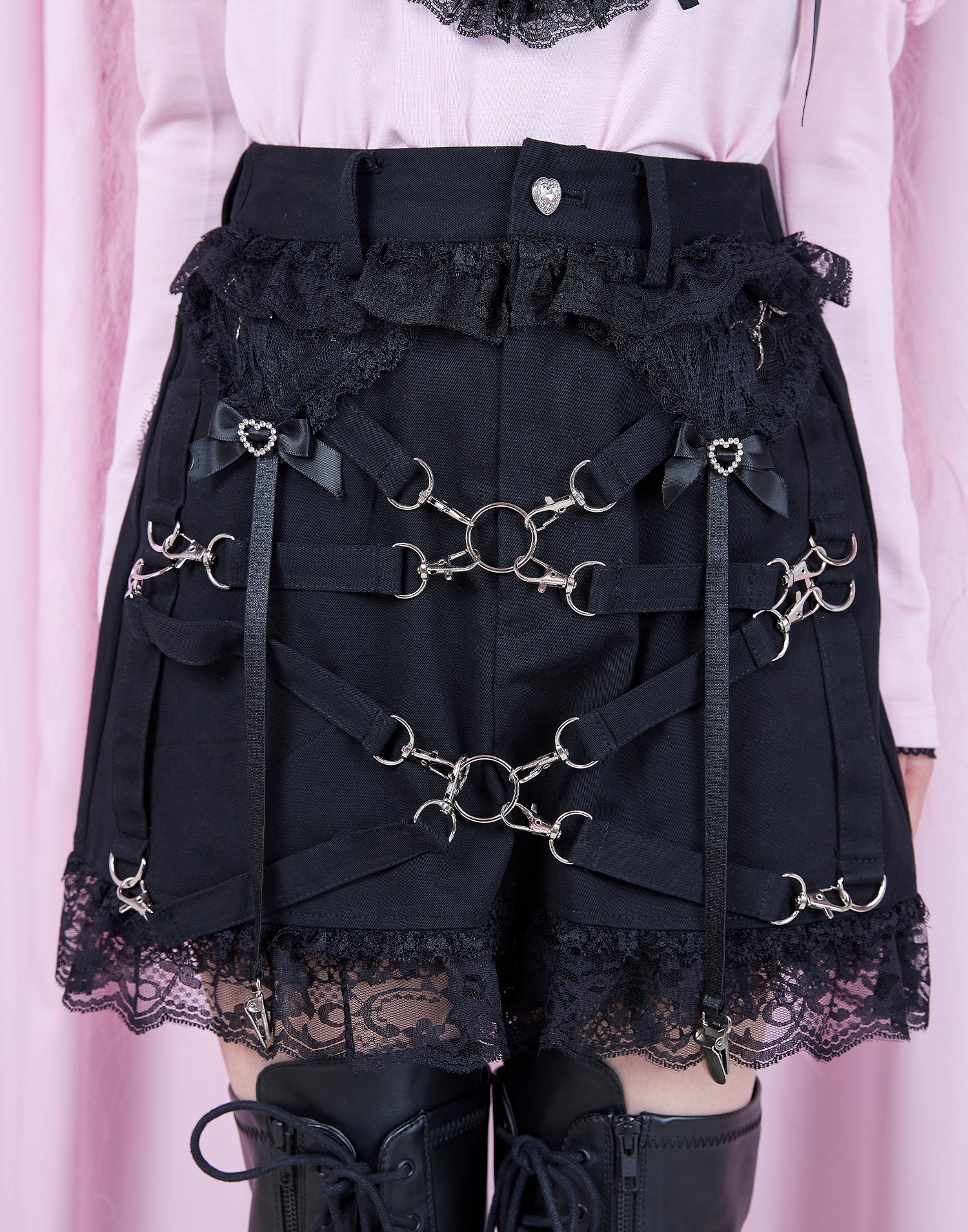 AVENCHUMU アバンチュウム スカート Front ribbon dolly skirt（スカート）｜AVENCHUMU