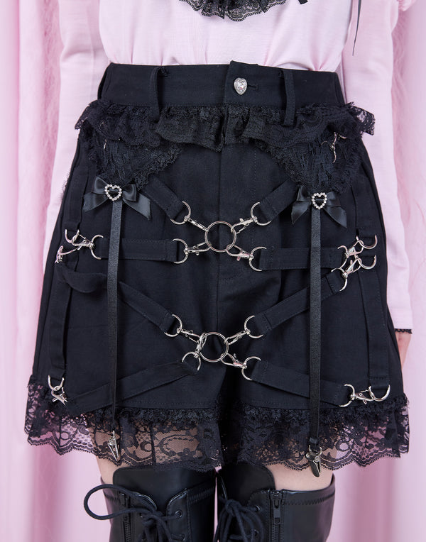 Garter & Harness lace mini skirt