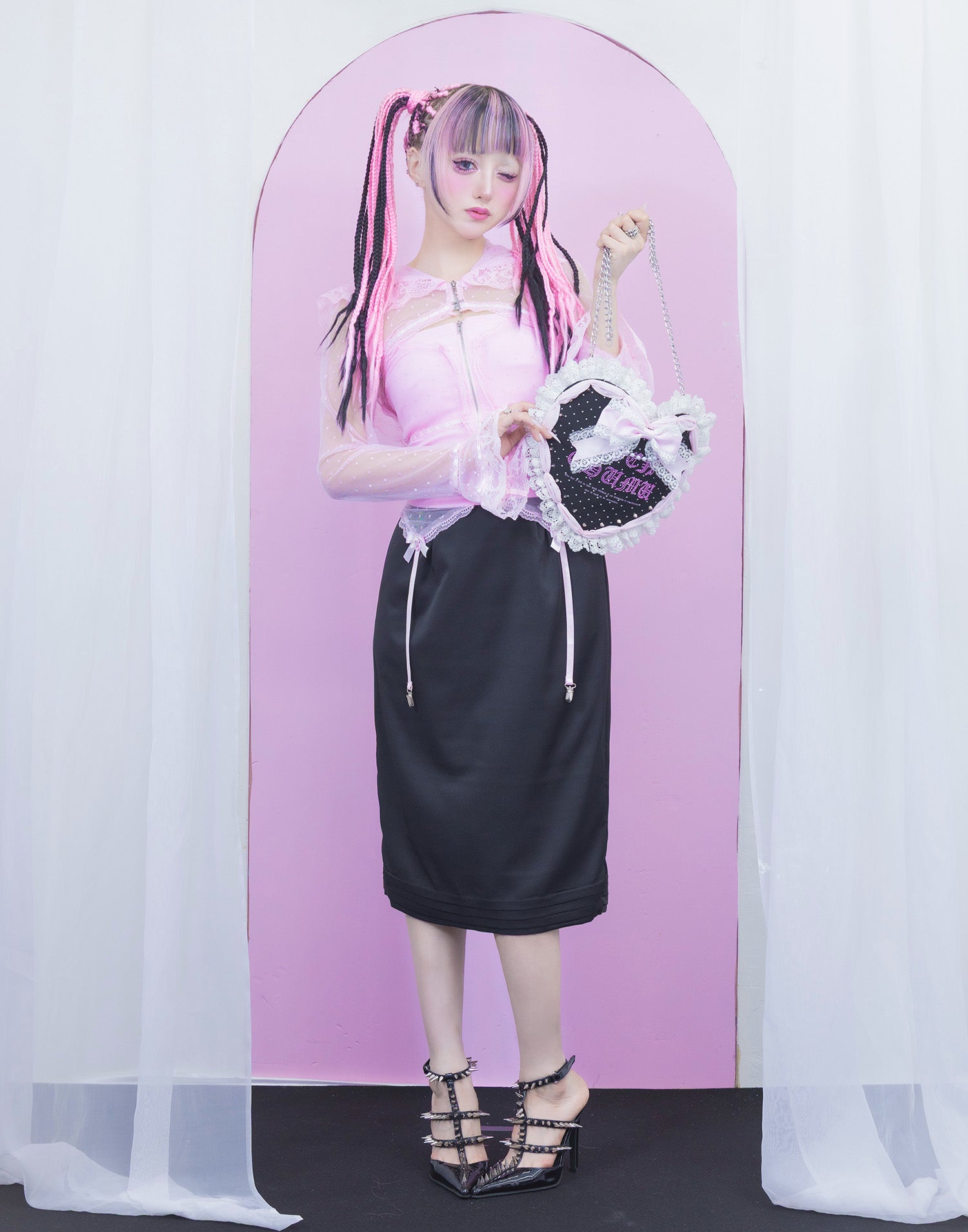 Race & frill zip foodie – AVENCHUMU （アバンチュウム）