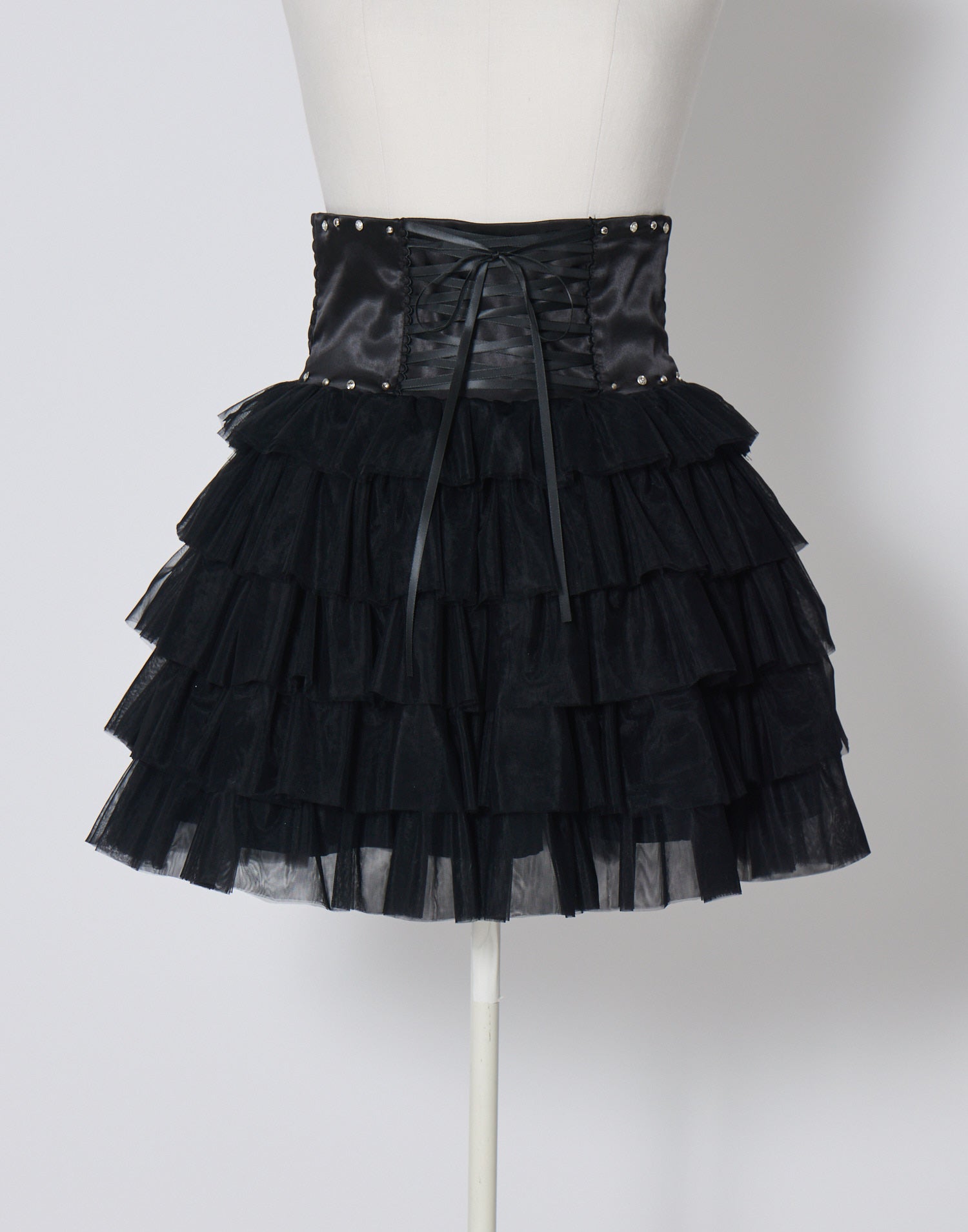 Studded corset tutu skirt – AVENCHUMU （アバンチュウム）