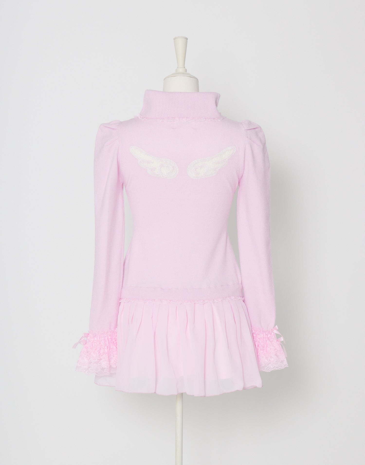 Angel feather knit one-piece – AVENCHUMU （アバンチュウム）