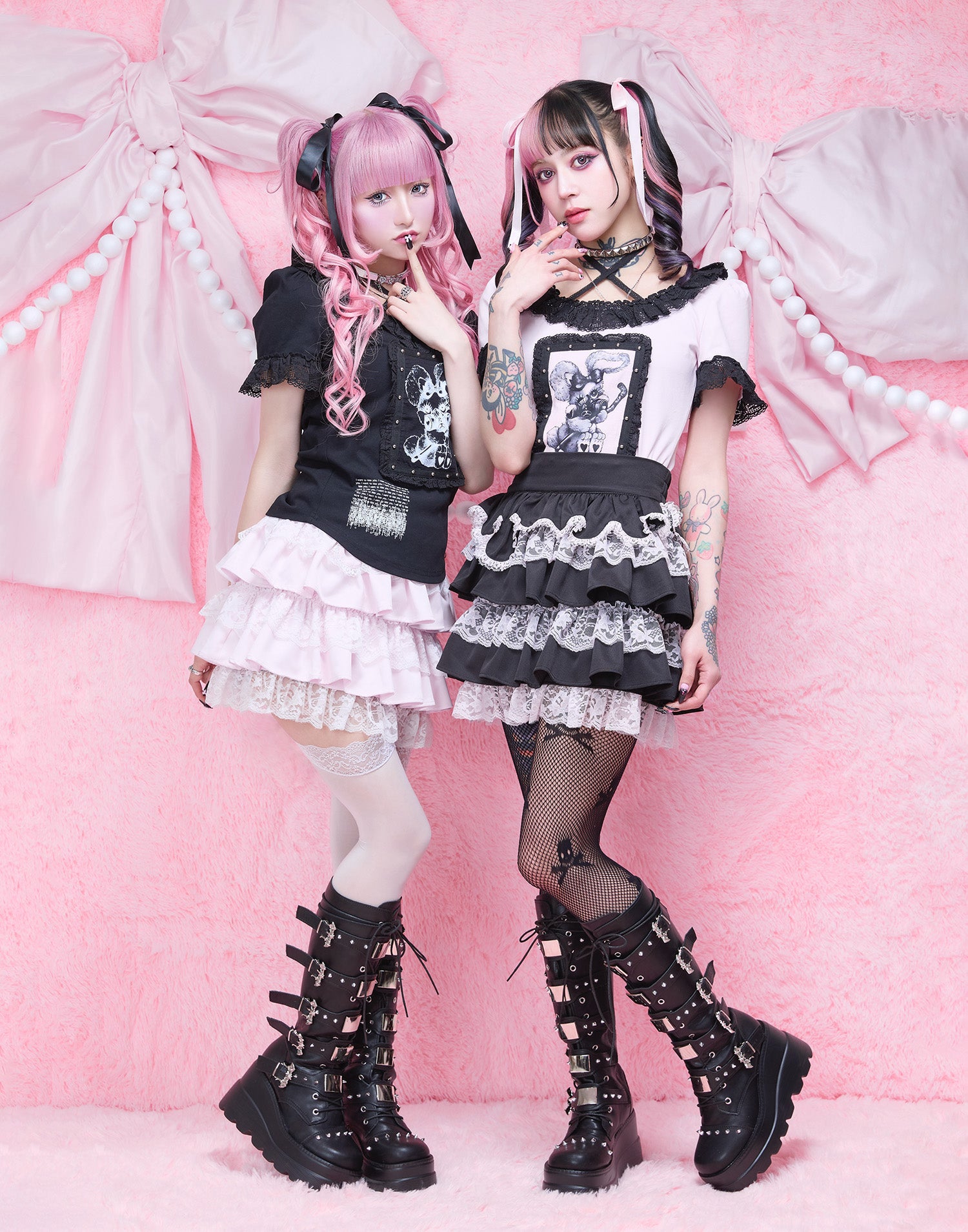 Melting lace tiered skirt – AVENCHUMU （アバンチュウム）
