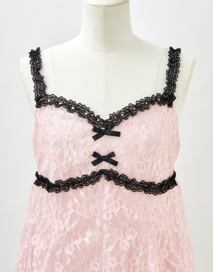 Punkish Bad Girl Lace onepiece – AVENCHUMU (アバンチュウム) Punkish Bad Girl Lace onepiece – AVENCHUMU (アバンチュウム)