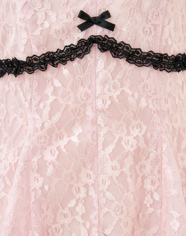 Punkish Bad Girl Lace onepiece – AVENCHUMU (アバンチュウム) Punkish Bad Girl Lace onepiece – AVENCHUMU (アバンチュウム)