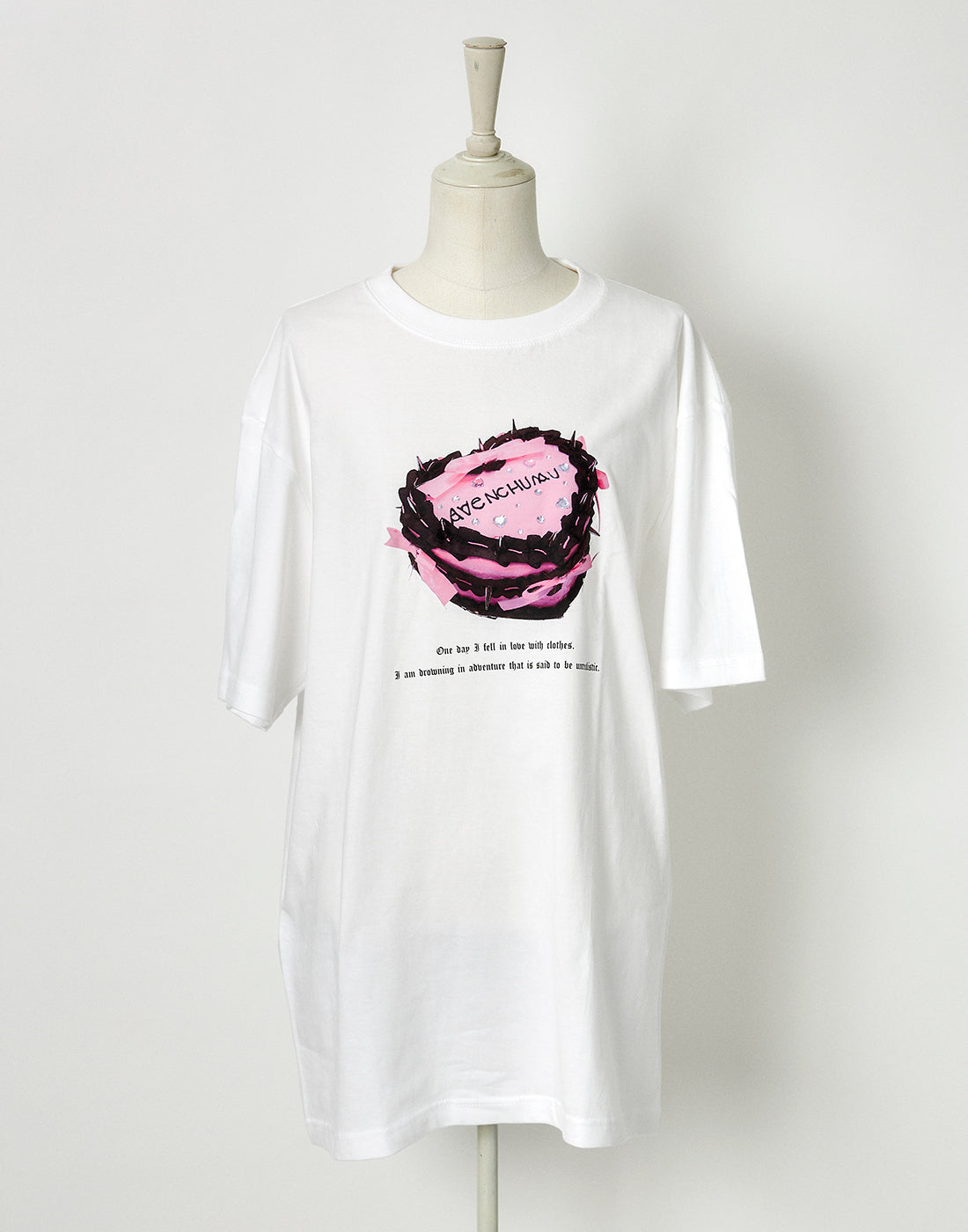 AVENCHUMU heart cake T-shirt – AVENCHUMU （アバンチュウム）