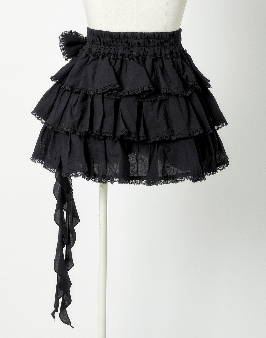 スカート AVENCHUMU Frill heart stone logo skirt My only Doll frill skirt – AVENCHUMU （アバンチュウム）