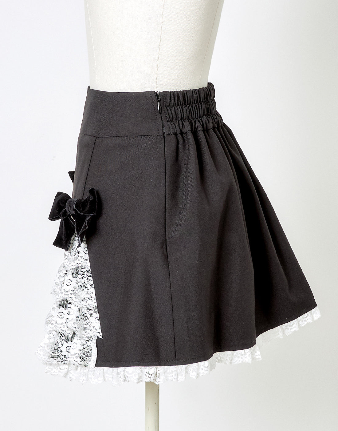 スカート AVENCHUMU Lace spider frill&ribbon skirt My only Doll frill skirt – AVENCHUMU （アバンチュウム）