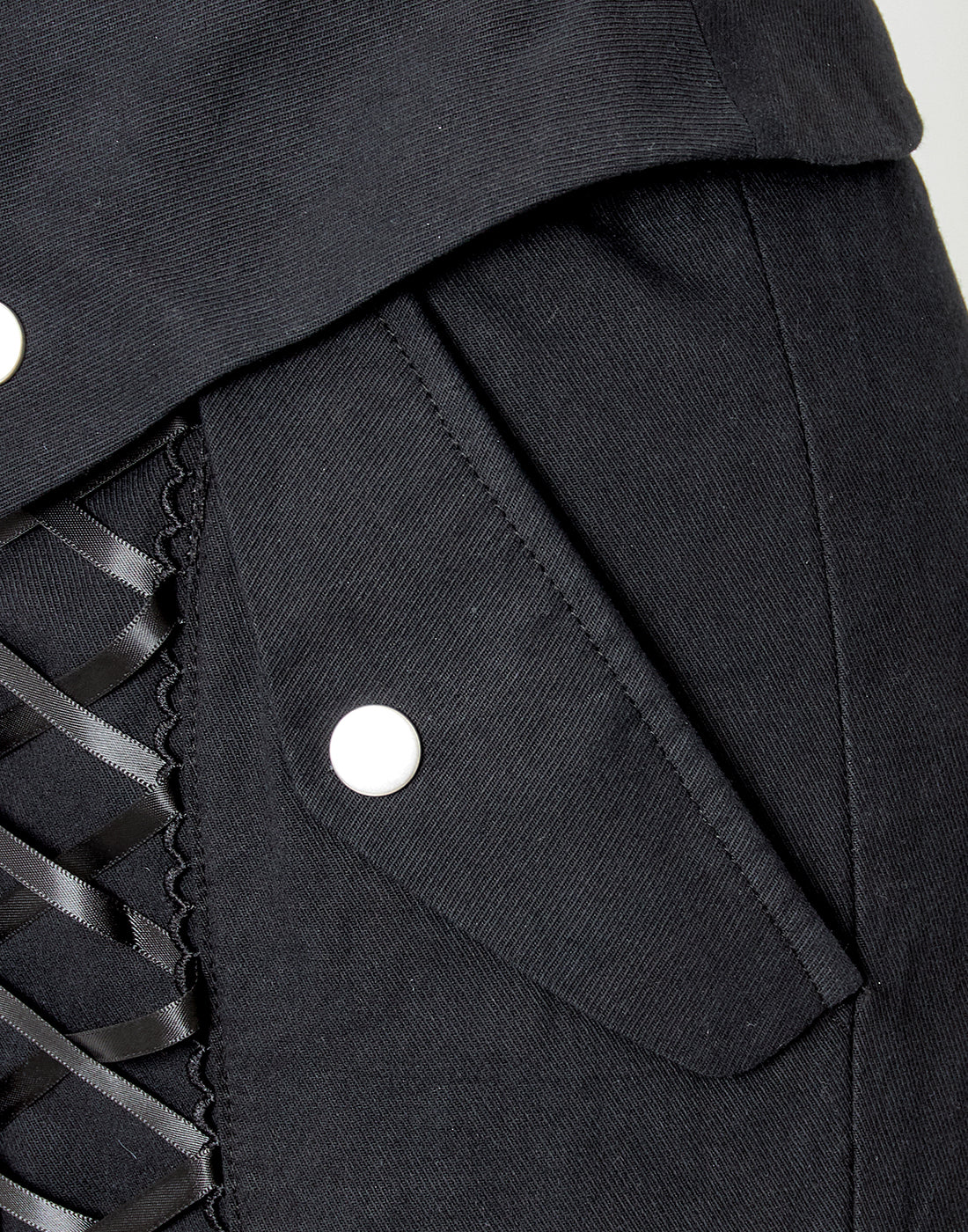 Heart studs pocket lace up pants – AVENCHUMU （アバンチュウム）