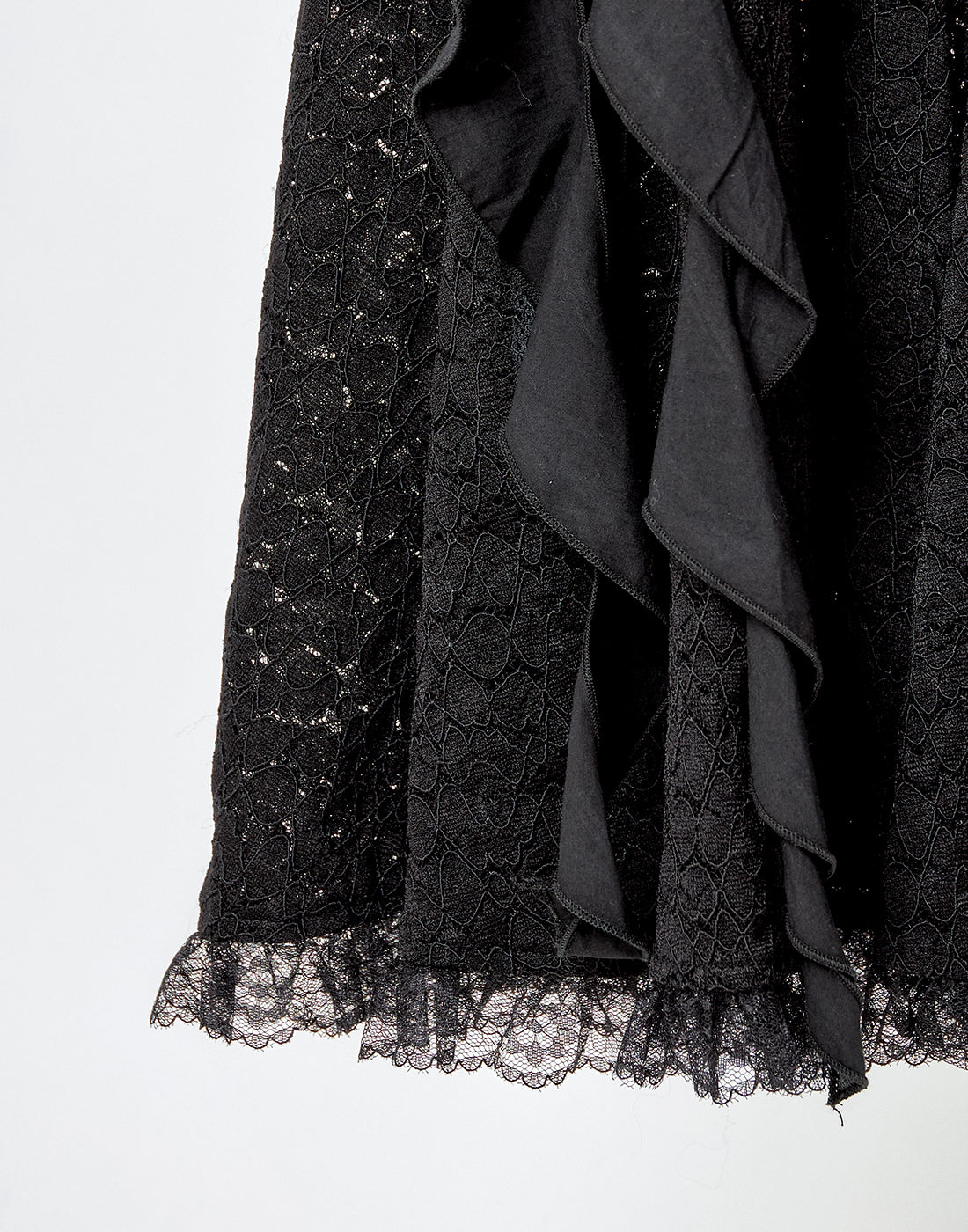 Open lace up lace flare pants – AVENCHUMU （アバンチュウム）