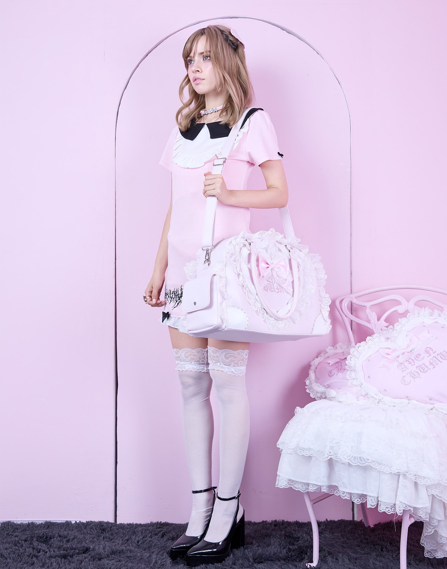 予約販売】Love heart's cake boston bag – AVENCHUMU （アバンチュウム）