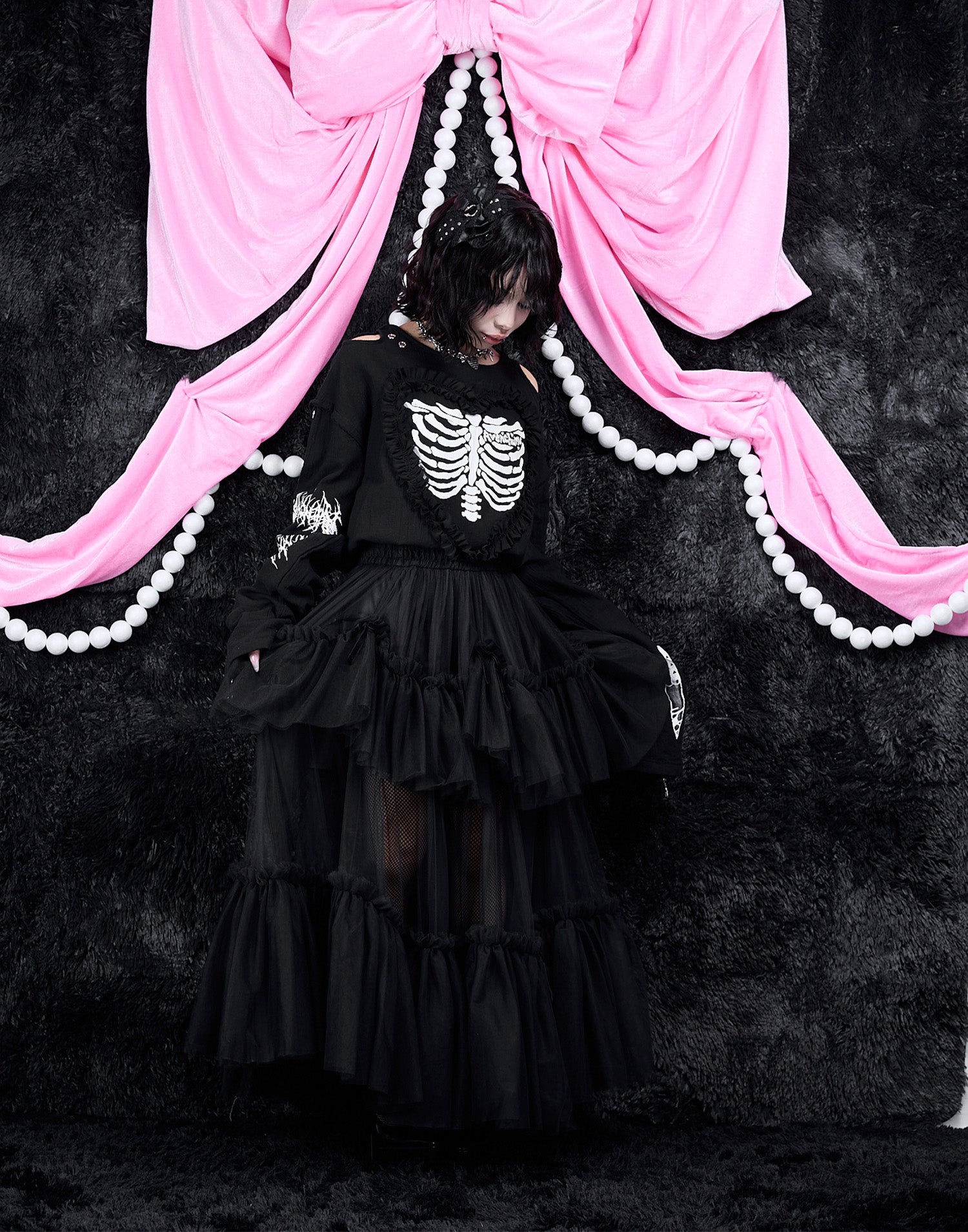 Bad princess tulle long skirt – AVENCHUMU （アバンチュウム）