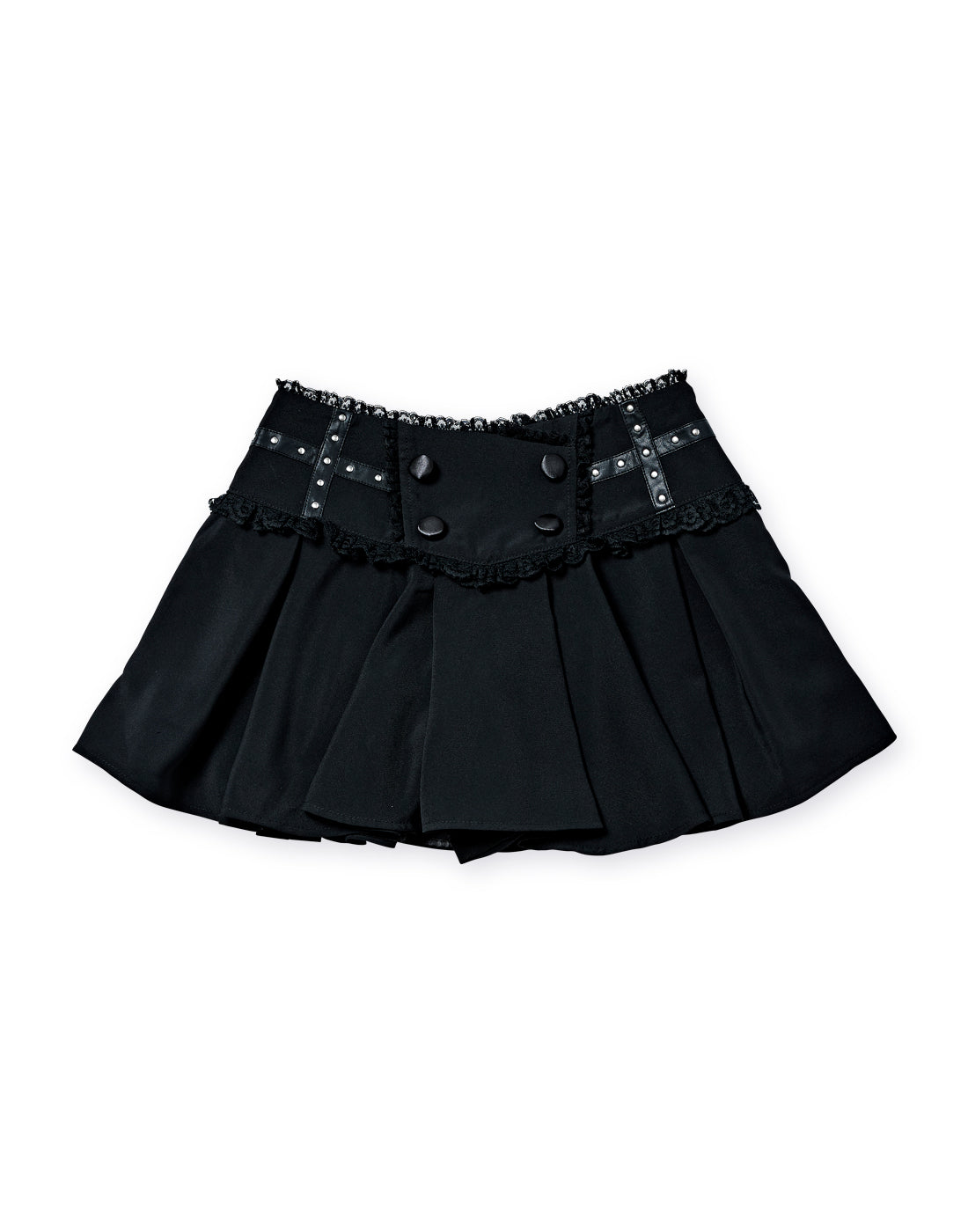 Back frill skirt-like pants – AVENCHUMU （アバンチュウム）