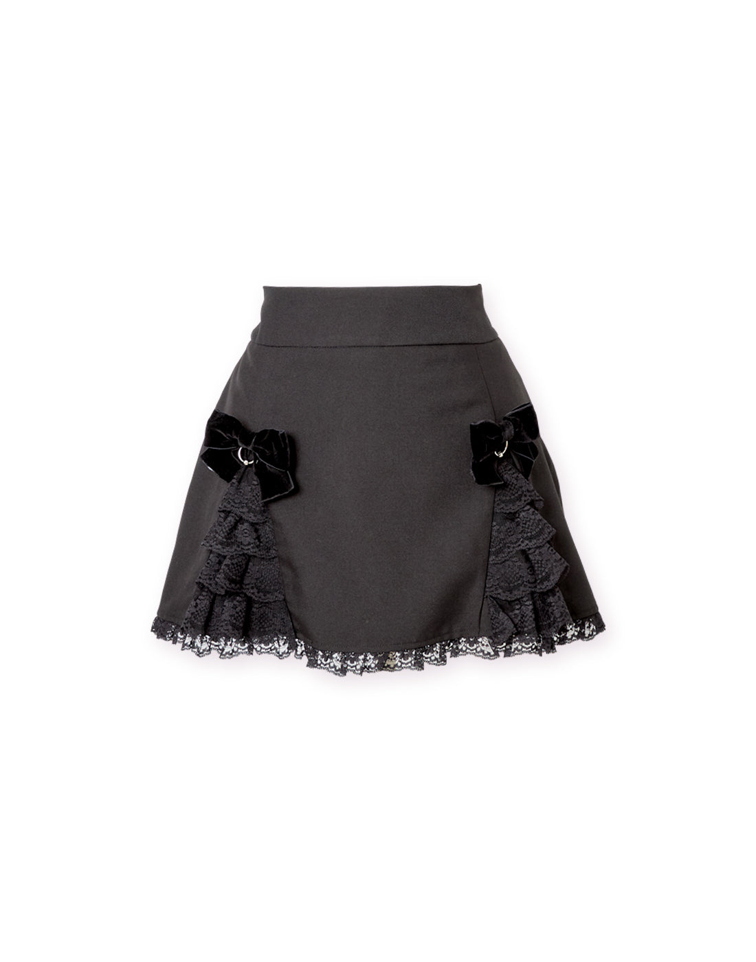 Body piercing ribbon lace tiered skirt – AVENCHUMU
