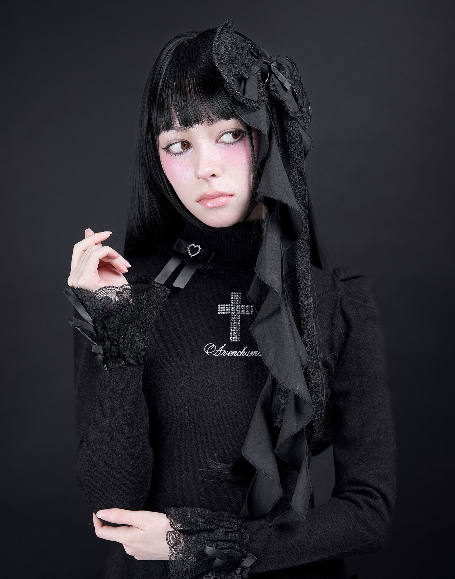 【AVENCHUMU】Angel feather knit one-piece Angel feather knit one-piece – AVENCHUMU （アバンチュウム）