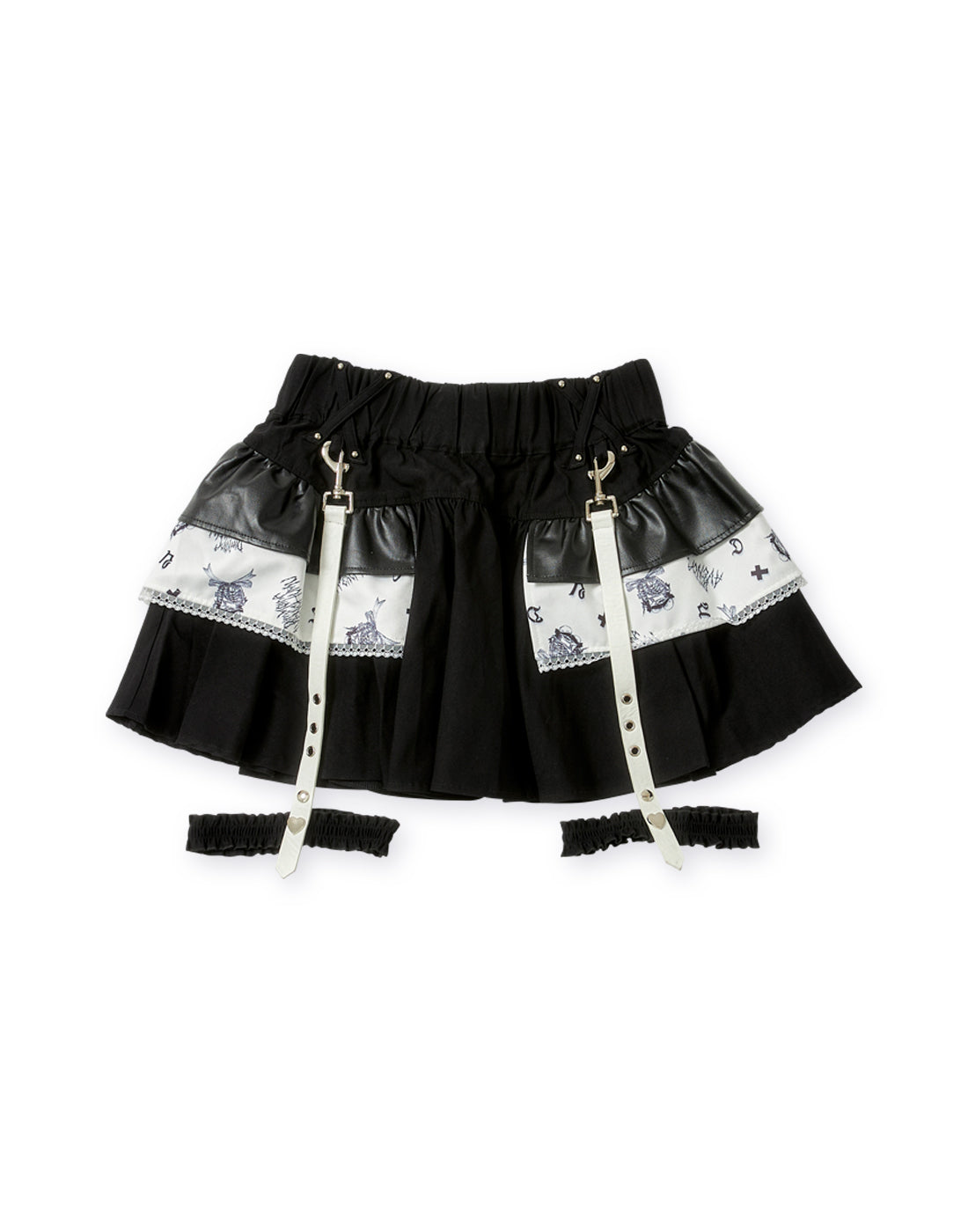 garter belt frill original print skirt – AVENCHUMU 