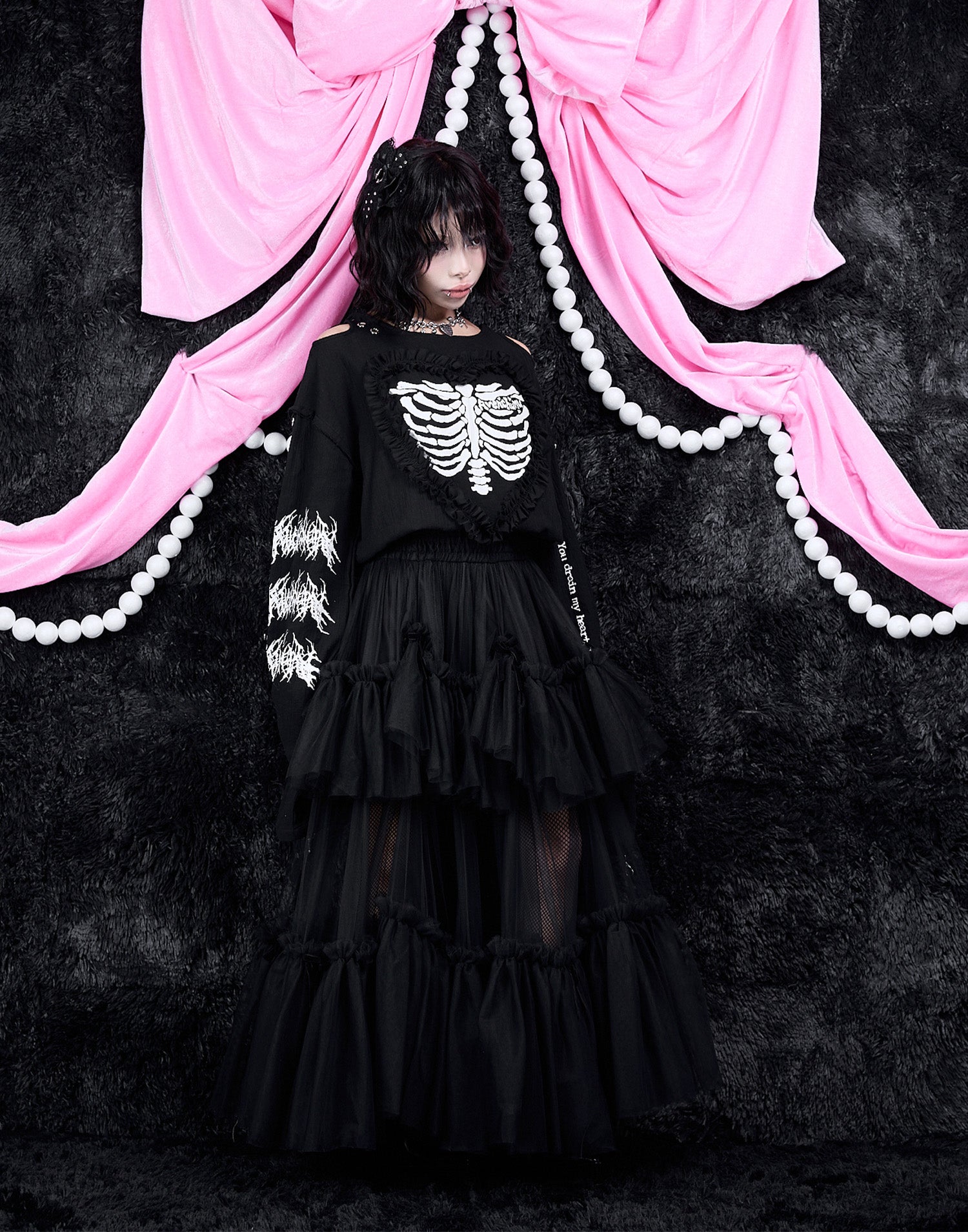 Bad princess tulle long skirt – AVENCHUMU （アバンチュウム）