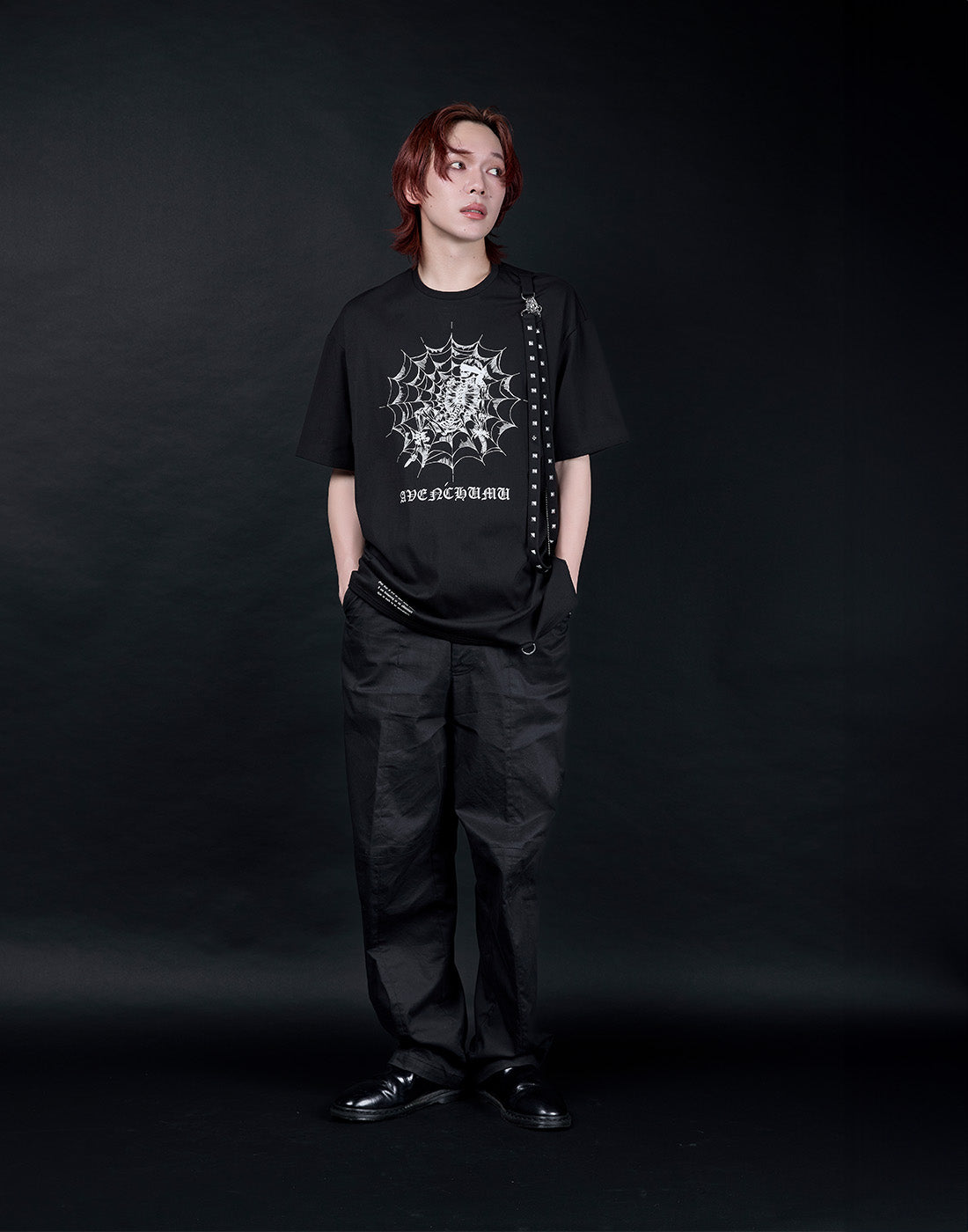 【SUADE】JUMPING SKULL TEE ★韓国人気★ 追跡付 SUADE】JUMPING SKULL TEE ☆韓国人気☆ 追跡付