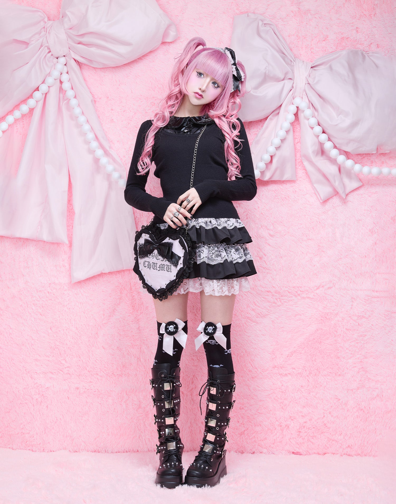 Melting lace tiered skirt – AVENCHUMU （アバンチュウム）