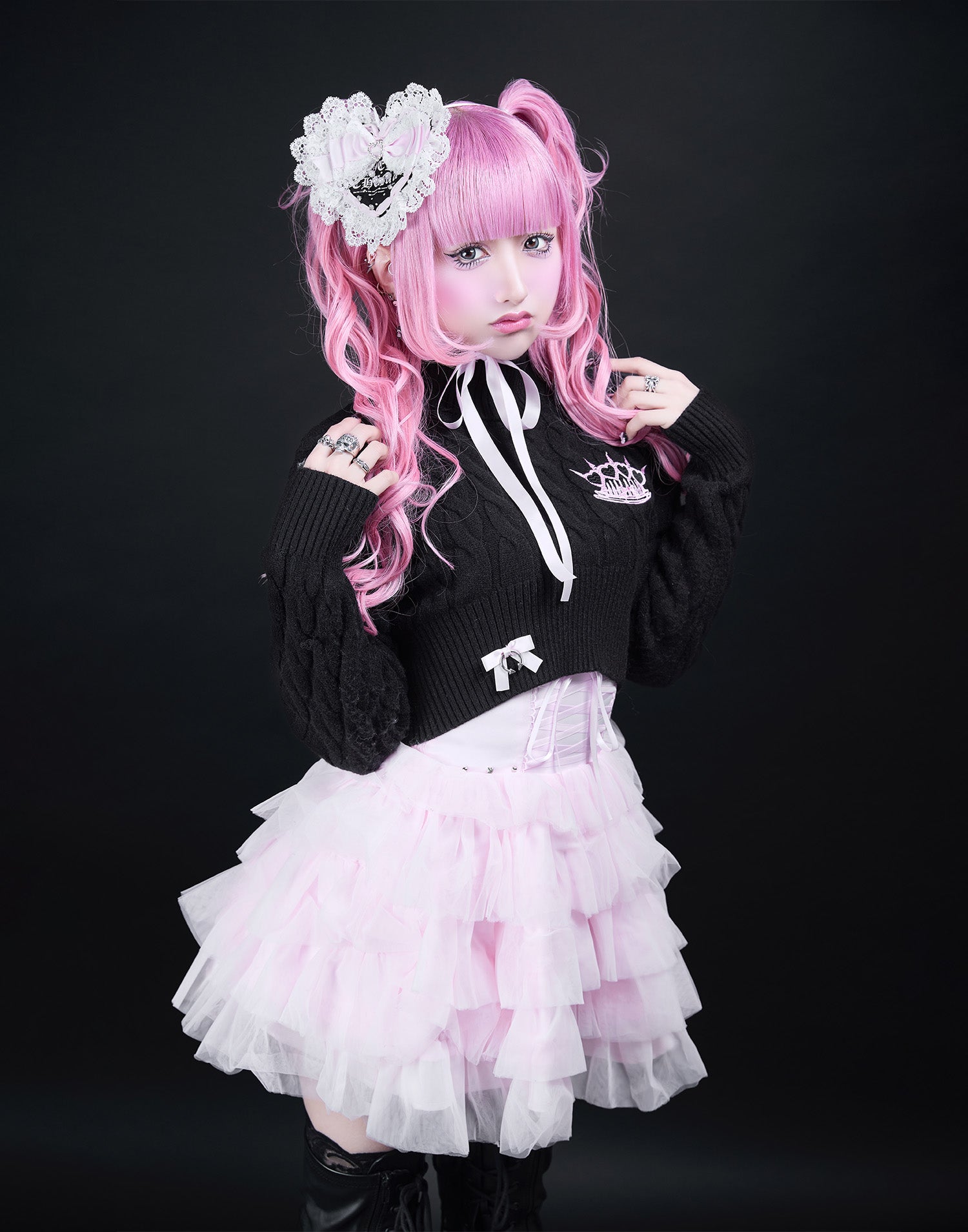 Studded corset tutu skirt – AVENCHUMU （アバンチュウム）