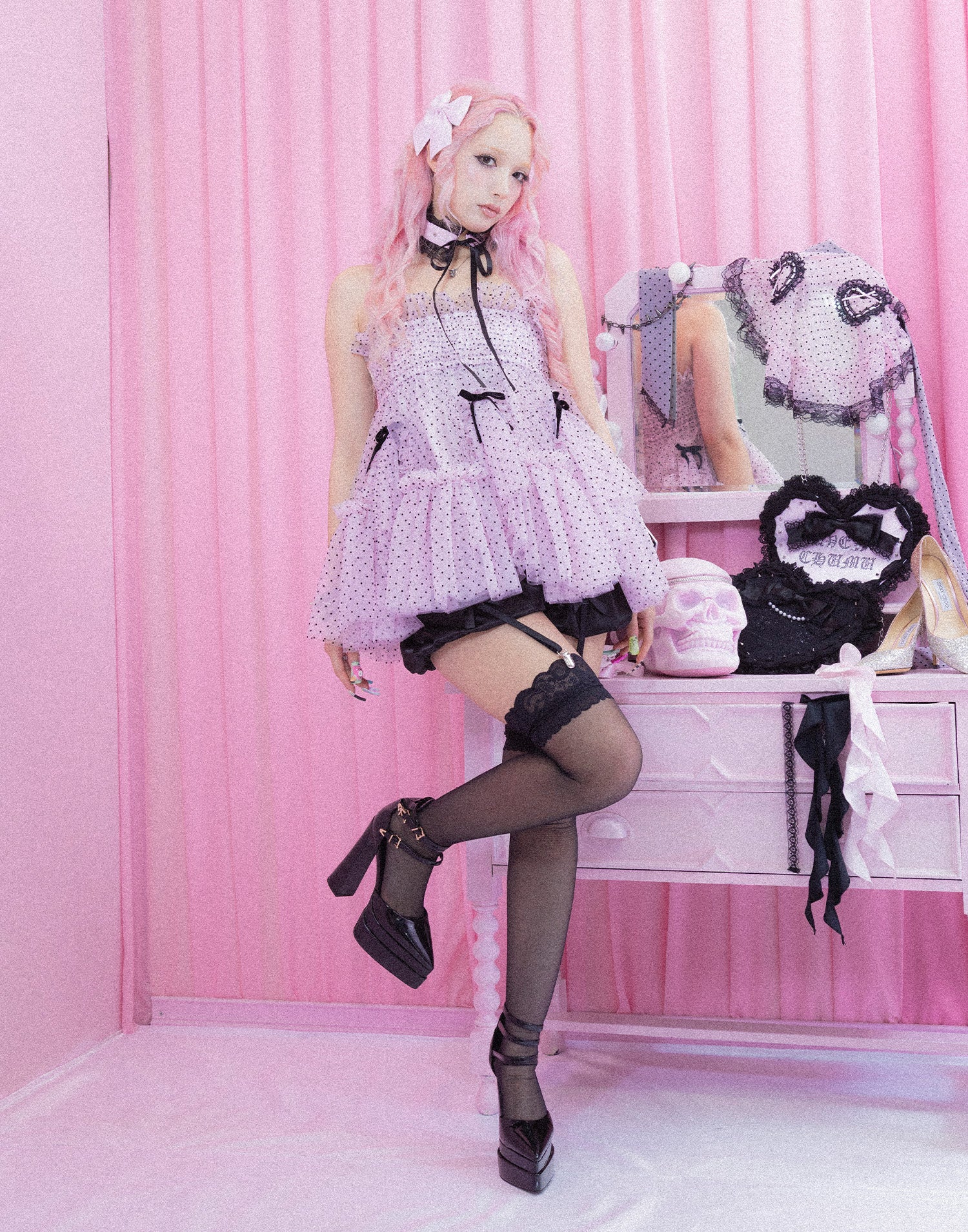 Bad princess tulle mini skirt – AVENCHUMU （アバンチュウム）