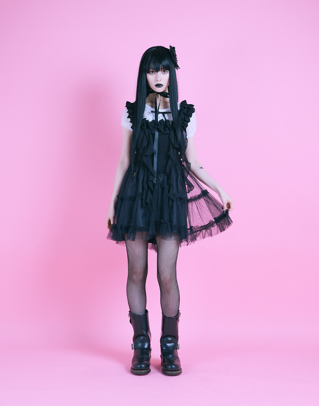 Lethal ribbon sleeveless one piece – AVENCHUMU