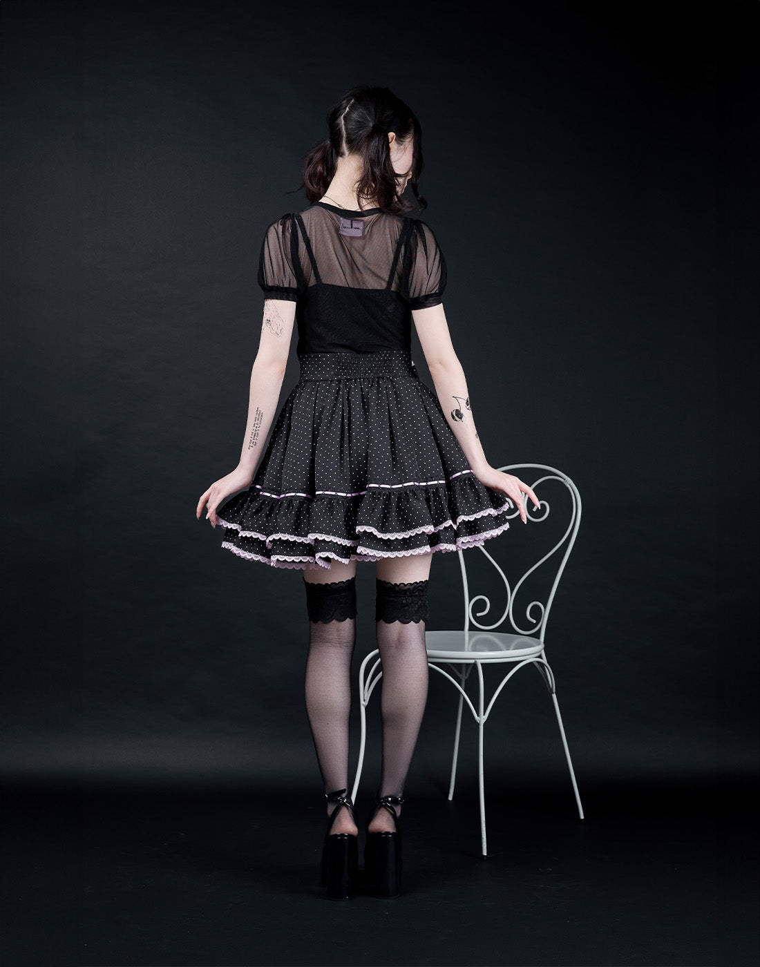 My only Doll frill skirt – AVENCHUMU （アバンチュウム）