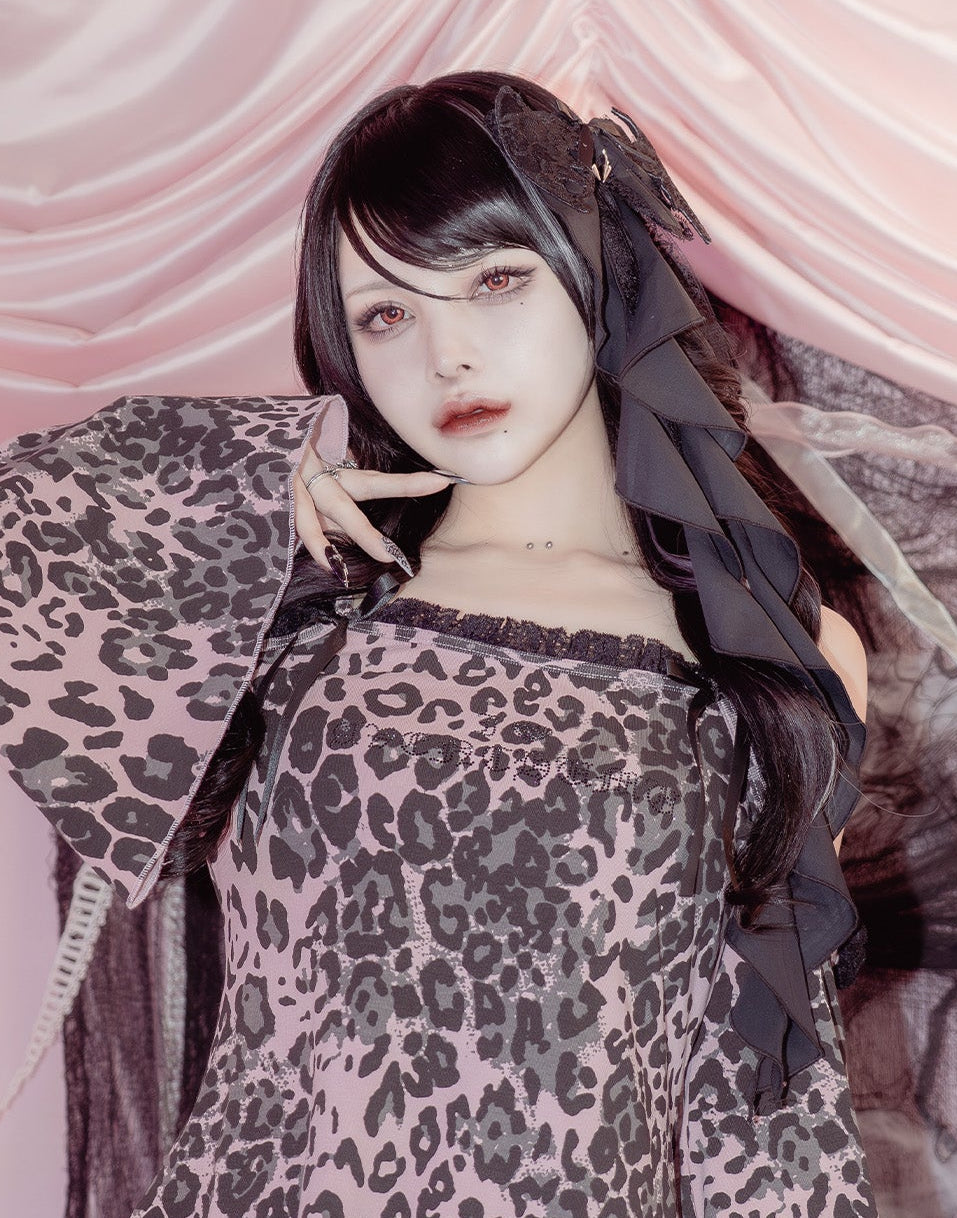 Devil ribbon lace headdress – AVENCHUMU （アバンチュウム）