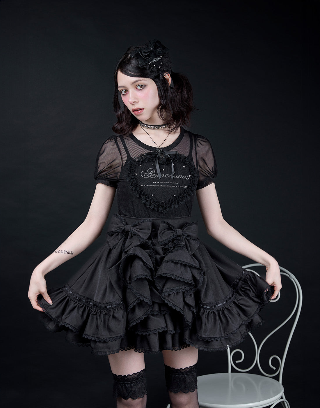 My only Doll frill skirt – AVENCHUMU （アバンチュウム）