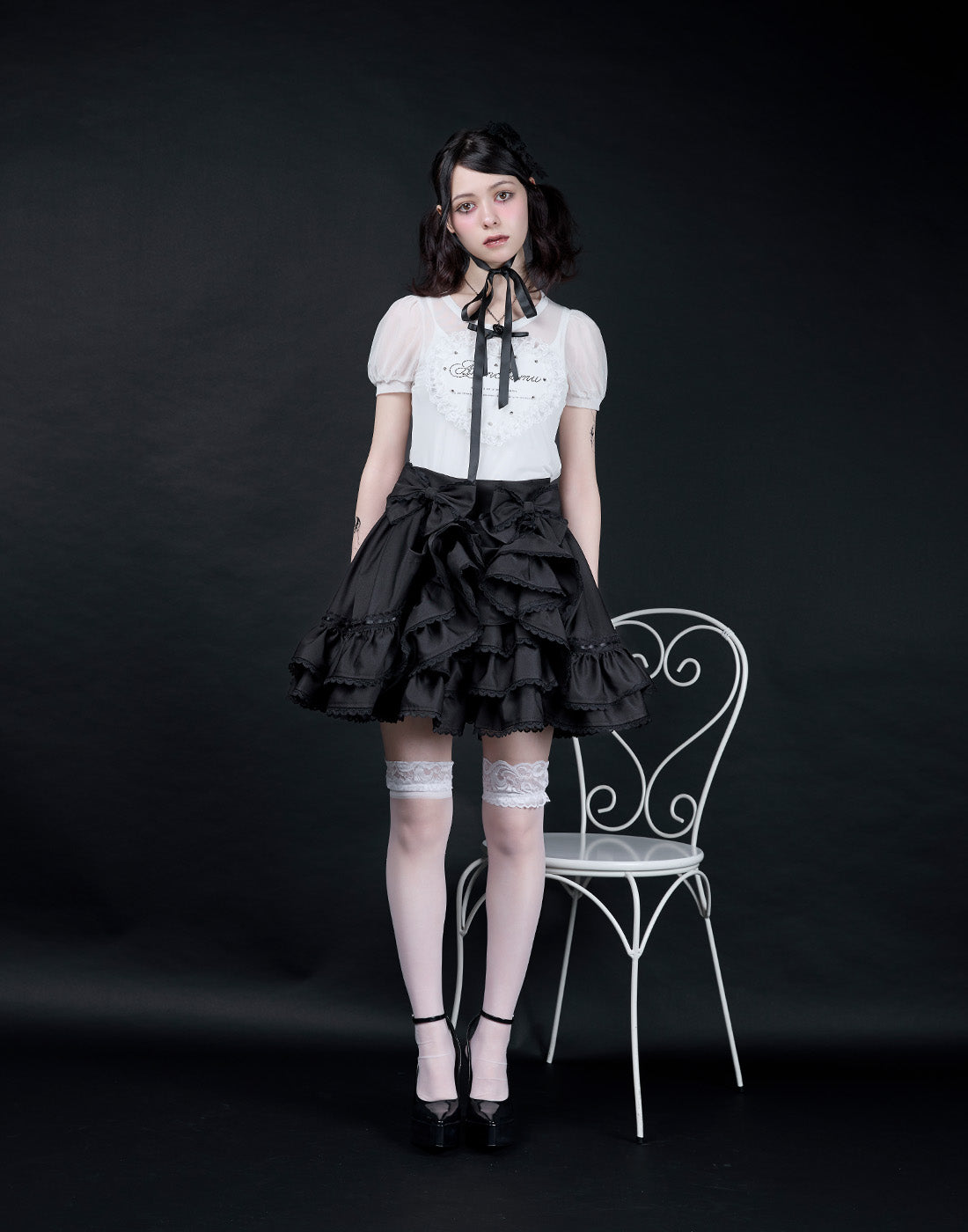 My only Doll frill skirt – AVENCHUMU （アバンチュウム）