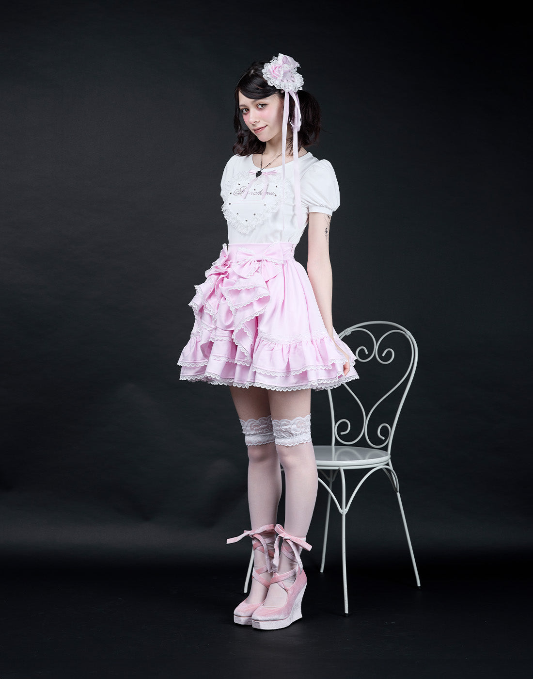 My only Doll frill skirt – AVENCHUMU （アバンチュウム）