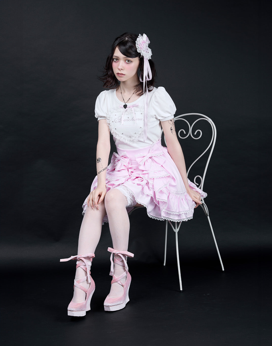 My only Doll frill skirt – AVENCHUMU （アバンチュウム）