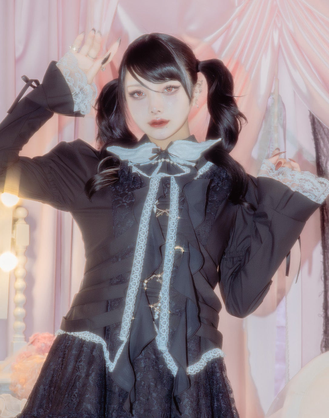 Angel ribbon lace headdress – AVENCHUMU （アバンチュウム）