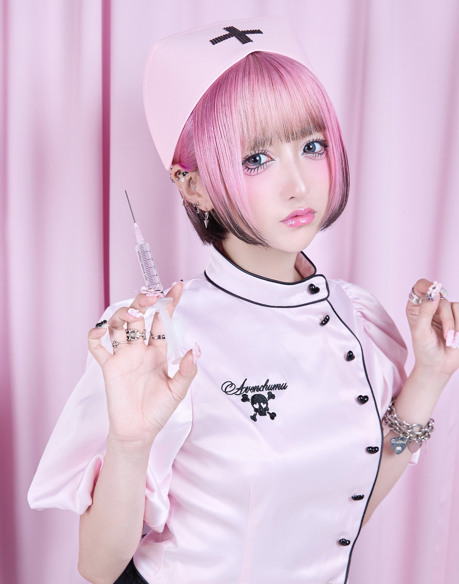 Like a nurse heart blouse – AVENCHUMU （アバンチュウム）
