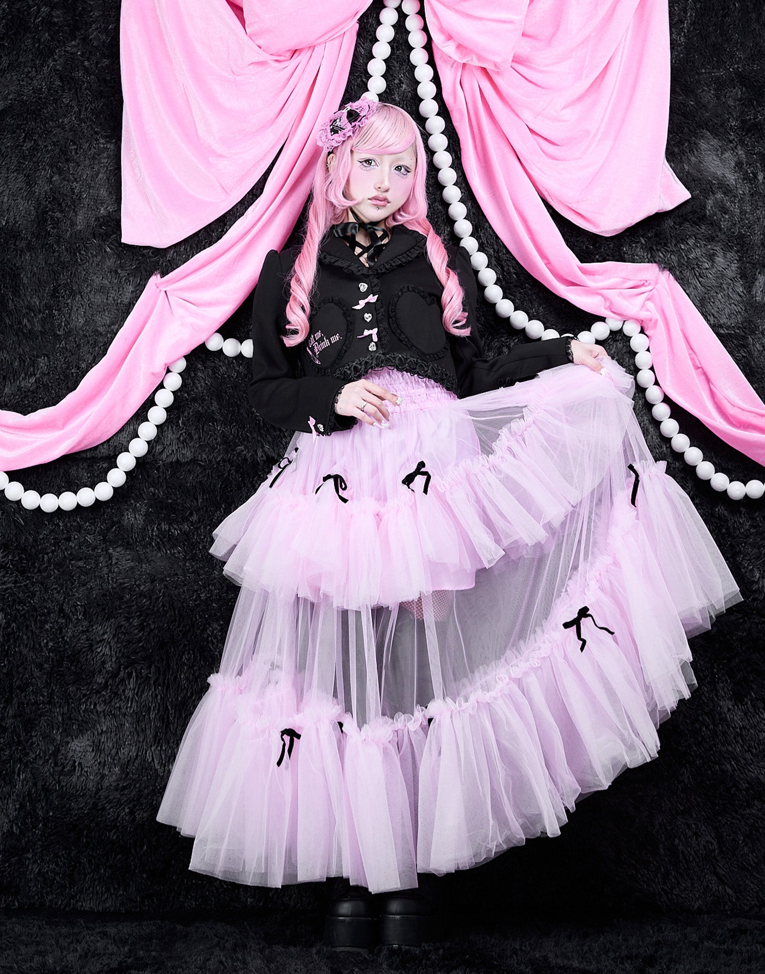 Bad princess tulle long skirt – AVENCHUMU （アバンチュウム）