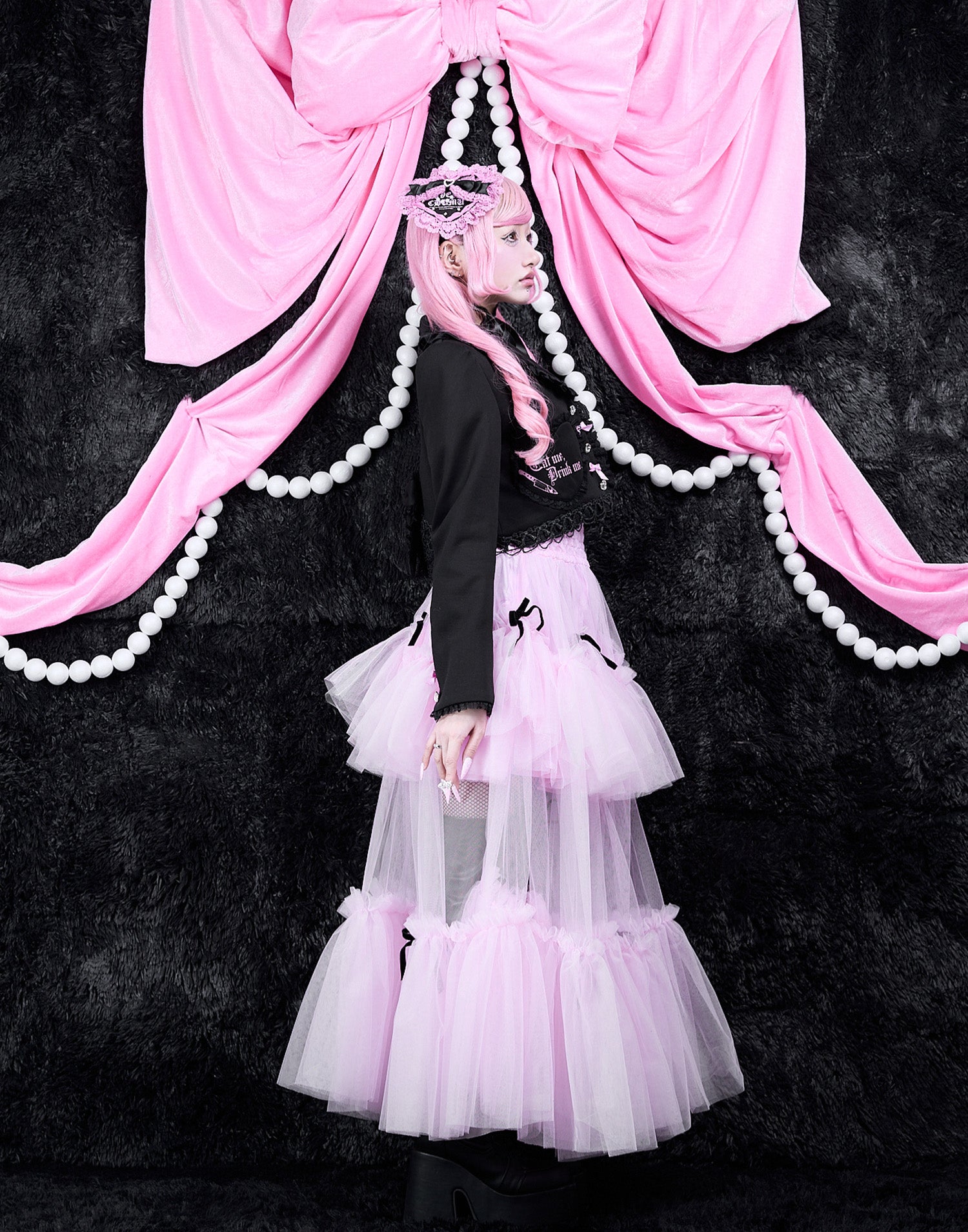 Bad princess tulle long skirt – AVENCHUMU （アバンチュウム）