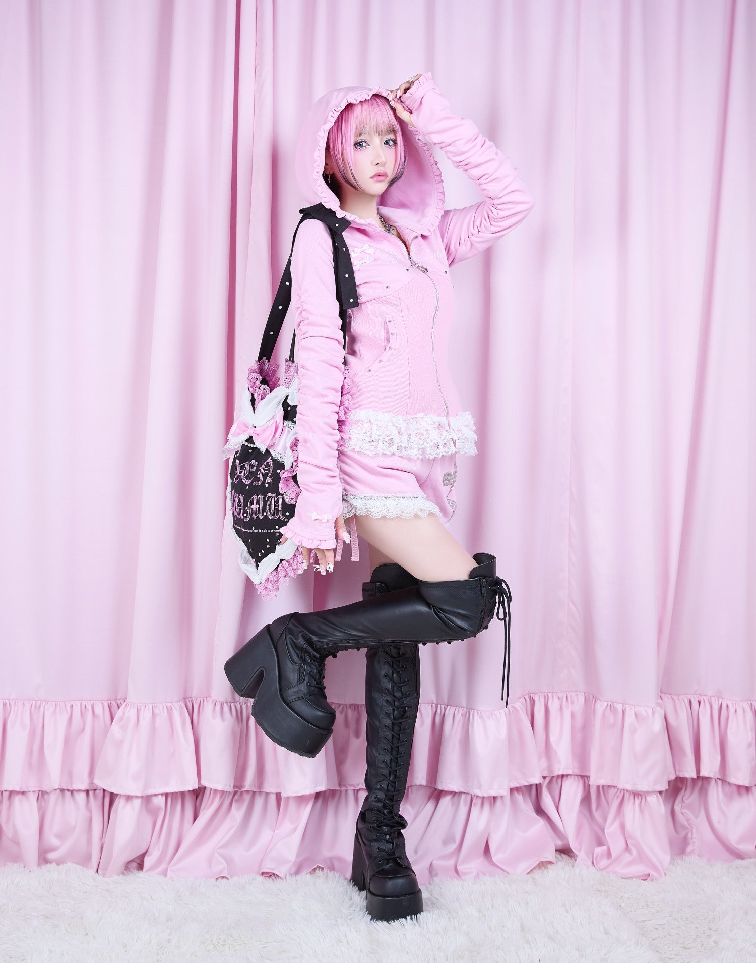 Love heart's cake tote bag（新色） – AVENCHUMU （アバンチュウム）