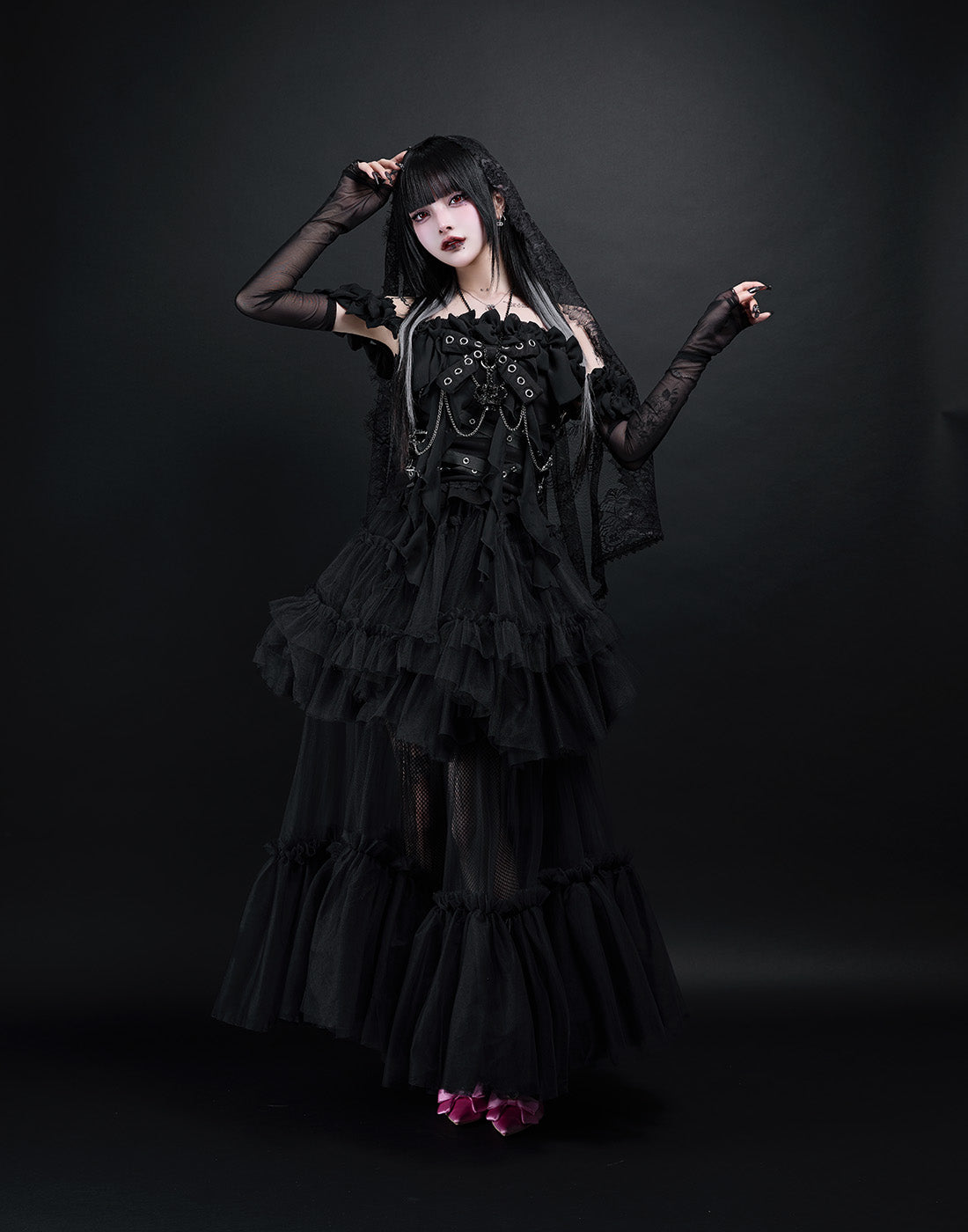 Bad princess tulle long skirt – AVENCHUMU （アバンチュウム）