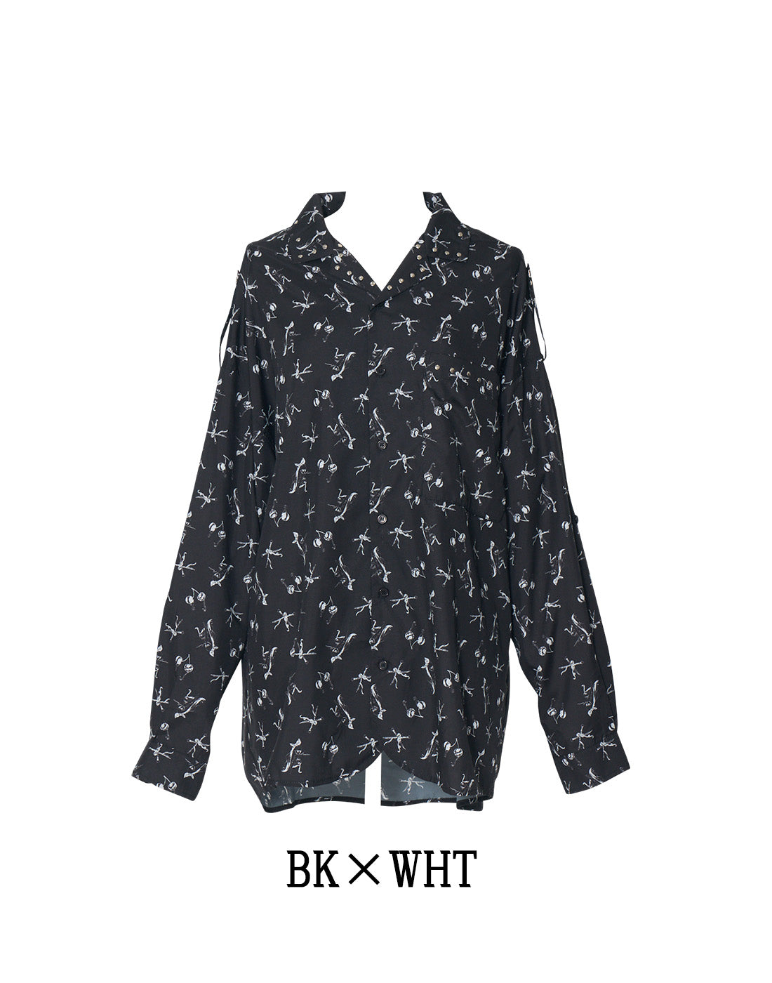 ブラウス シャツ ERICO collaboration illustration oversized shirt レディース ERICO collaboration illustration oversized shirt – AVENCHUMU