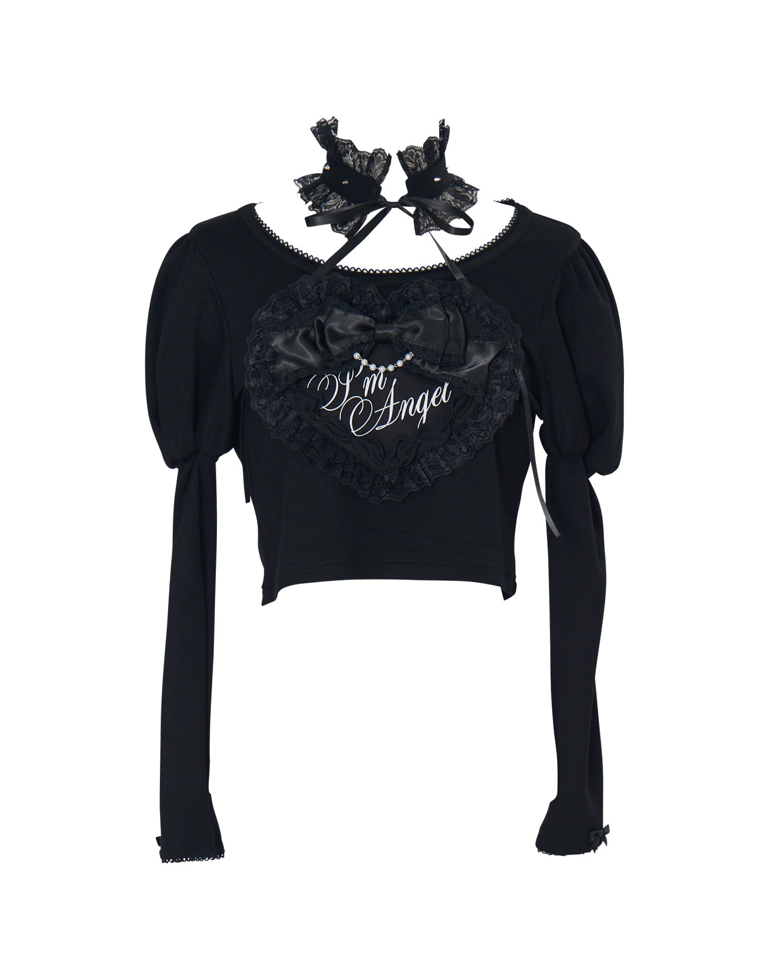 Love heart's cake angel choker t-shirt – AVENCHUMU
